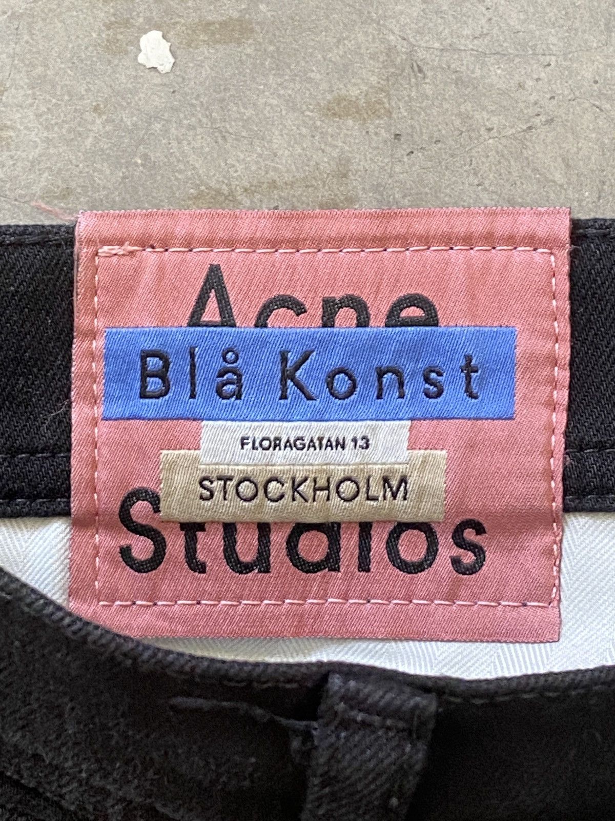 Acne Studios Acne Studios - North Stay Black Jeans Size US 28 / EU 44 - 7 Thumbnail