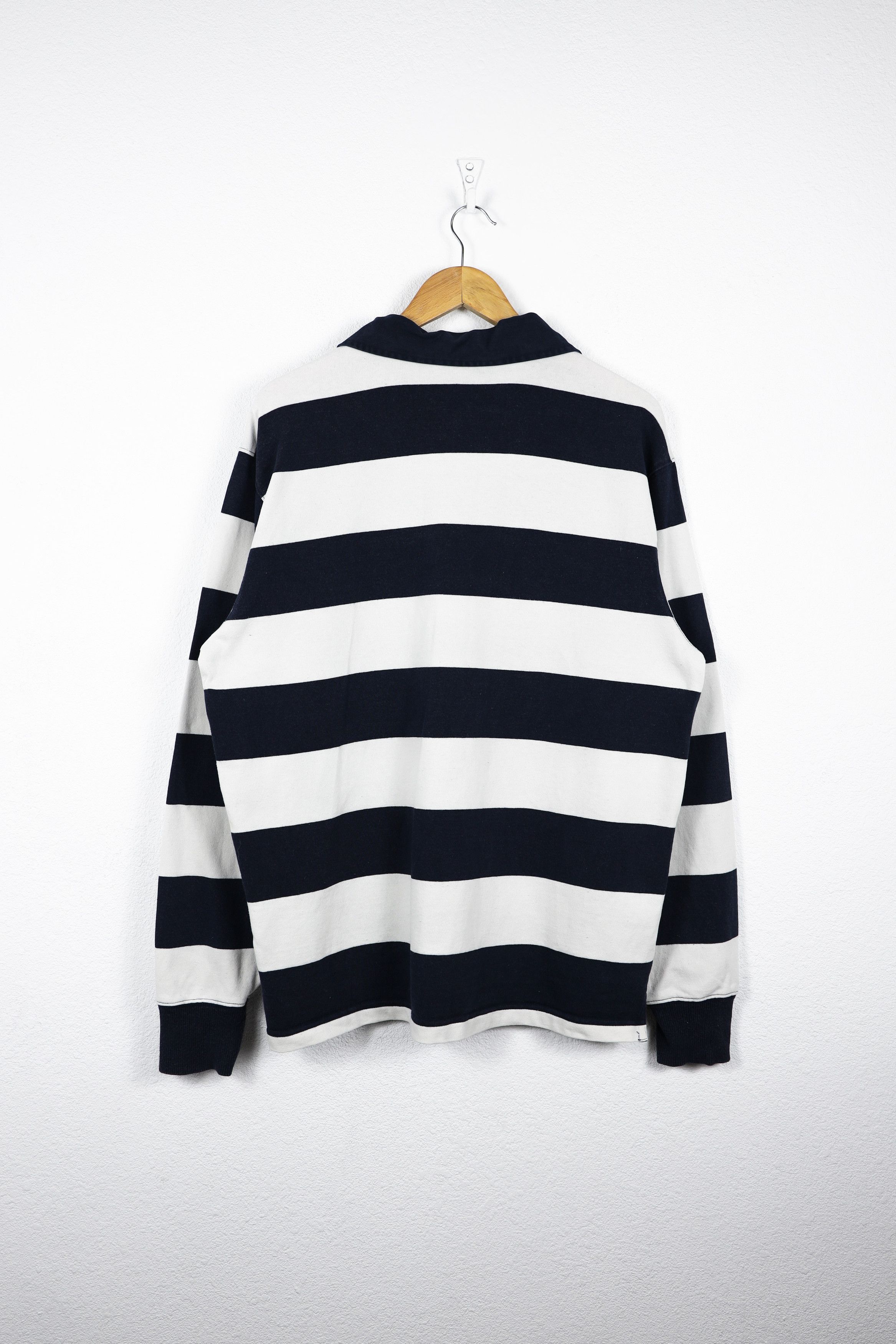 Gant × Gant Rugger Gant Logo Preppy University Striped Rugby Polo Shirt XL Size US XL / EU 56 / 4 - 9 Thumbnail