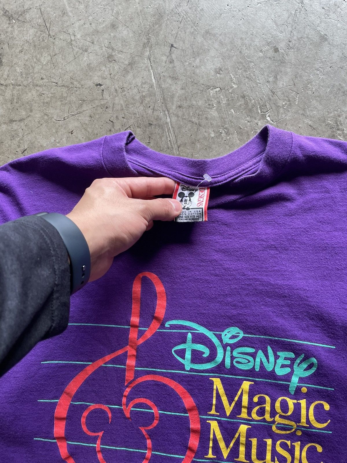 Disney Vintage Disney Magic Music Size US L / EU 52-54 / 3 - 2 Thumbnail
