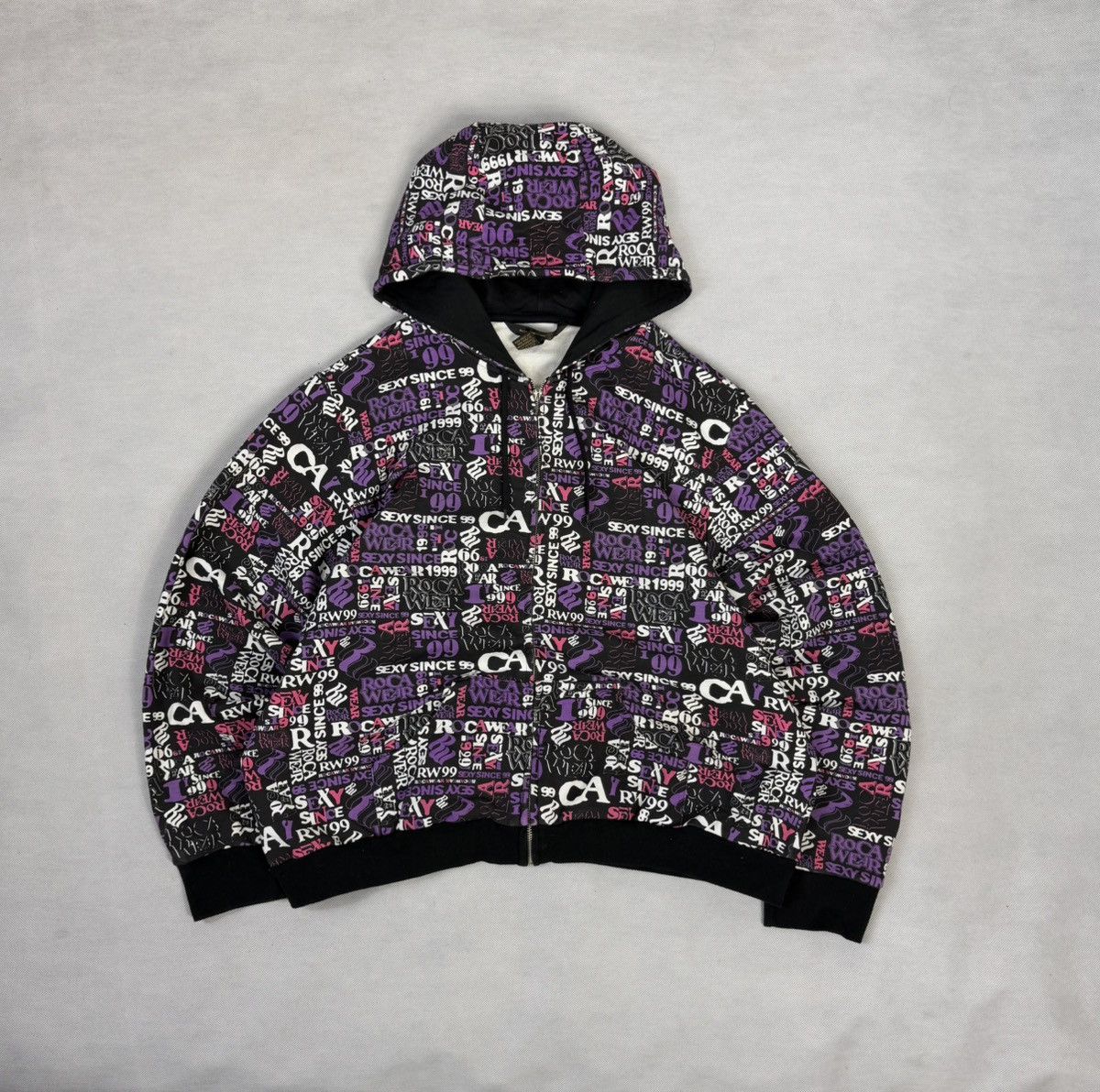 Rocawear 3XL Baggy Rocawear All Over Print Vintage Zipped Boxy Fit Size US XXL / EU 58 / 5 - 1 Thumbnail