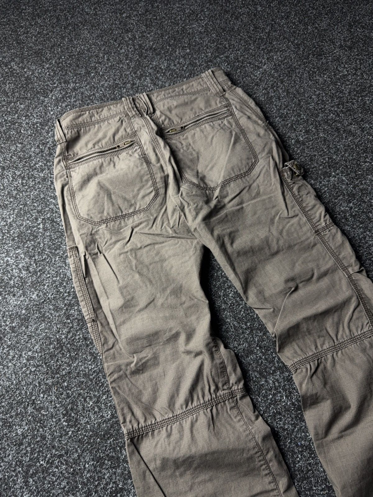 Japanese Brand Japanese 00s Y2K Women’s Aviator Cargo Pants Multi Pocket Size 28" / US 6 / IT 42 - 12 Thumbnail