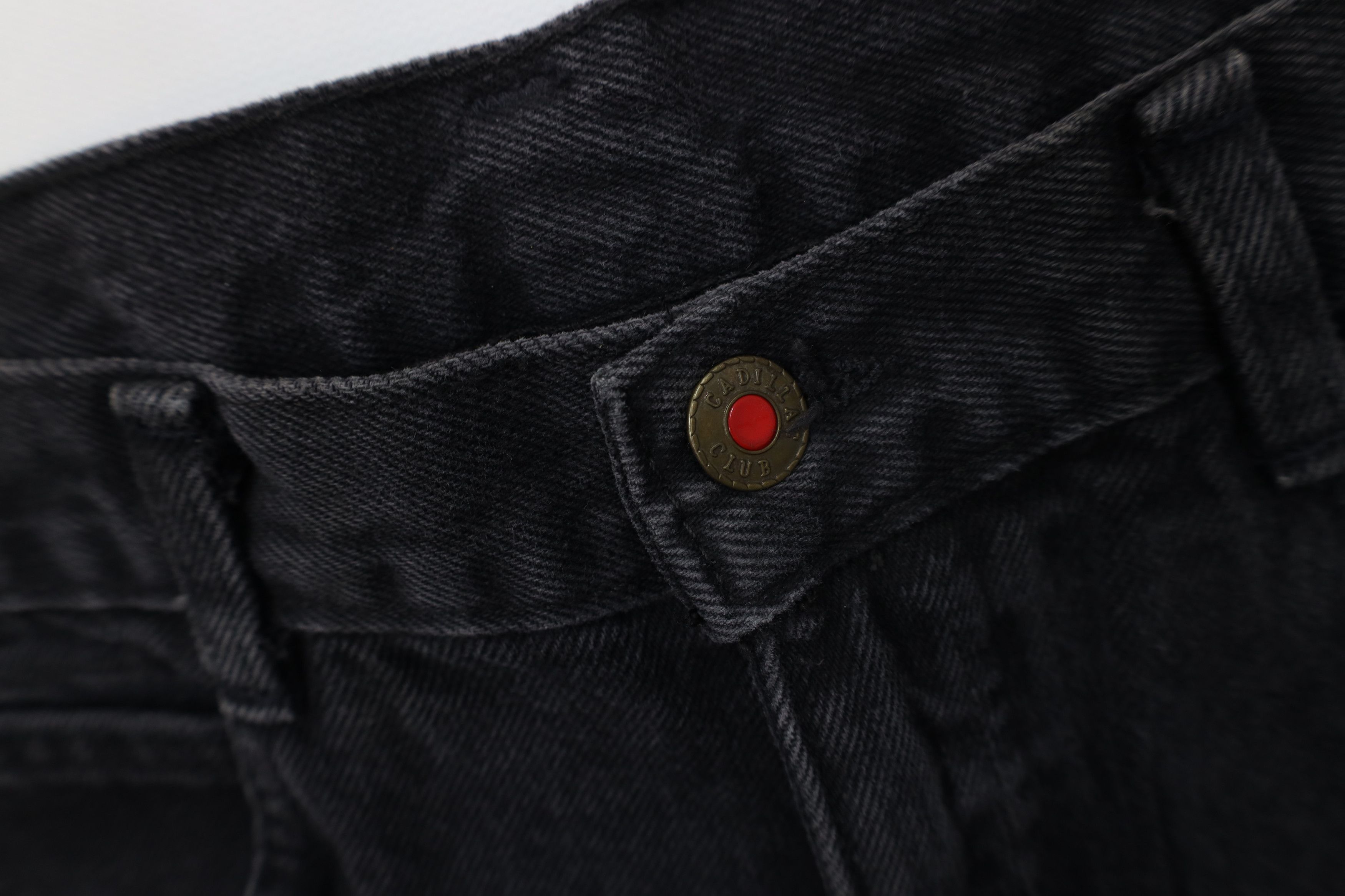 Cadillac Deadstock Vintage 80s 90s Cadillac Straight Leg Jeans USA Size US 34 / EU 50 - 7 Thumbnail