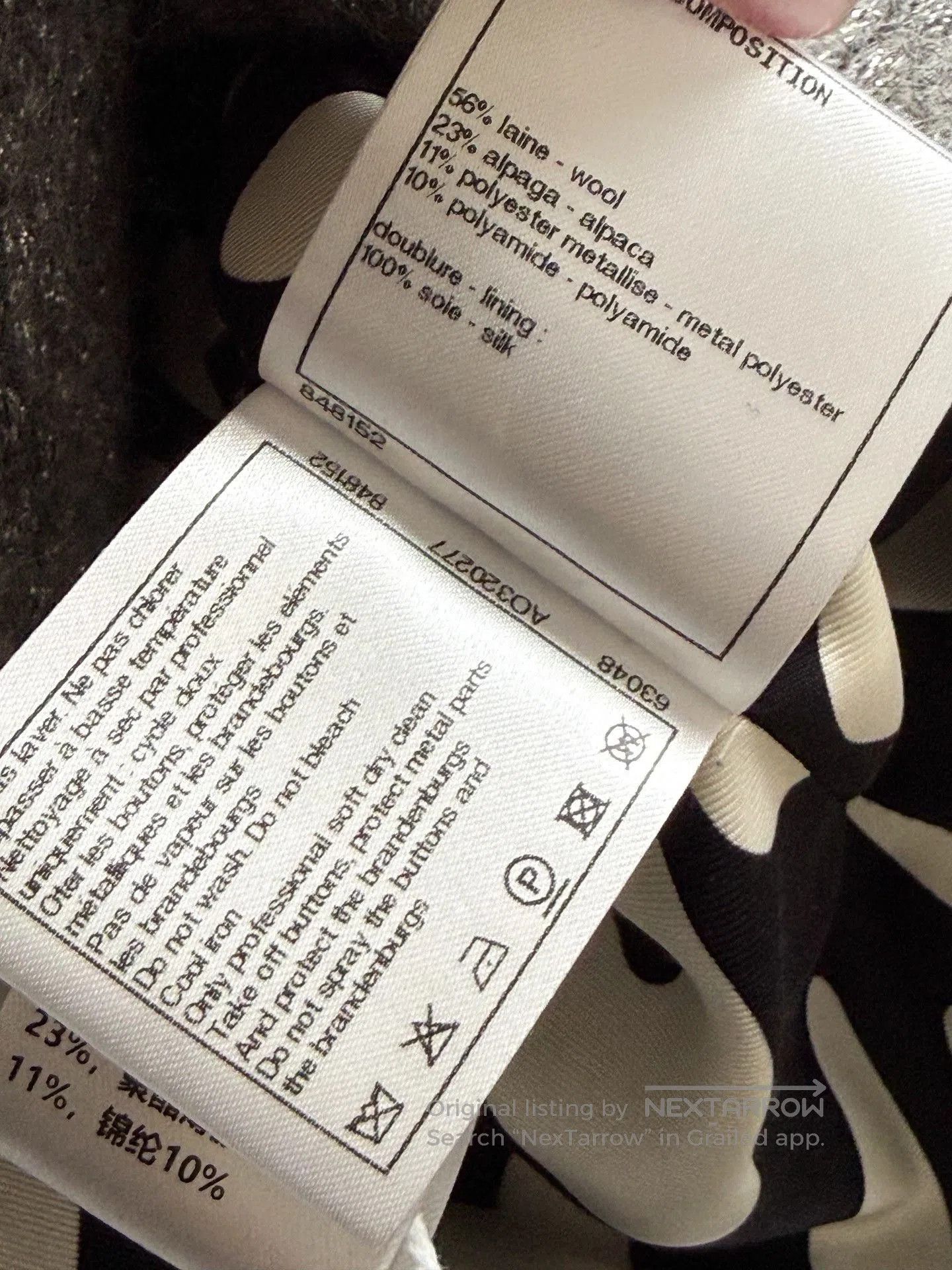 Chanel Chanel Silver. Size XXS / US 00 / IT 34 - 8 Thumbnail