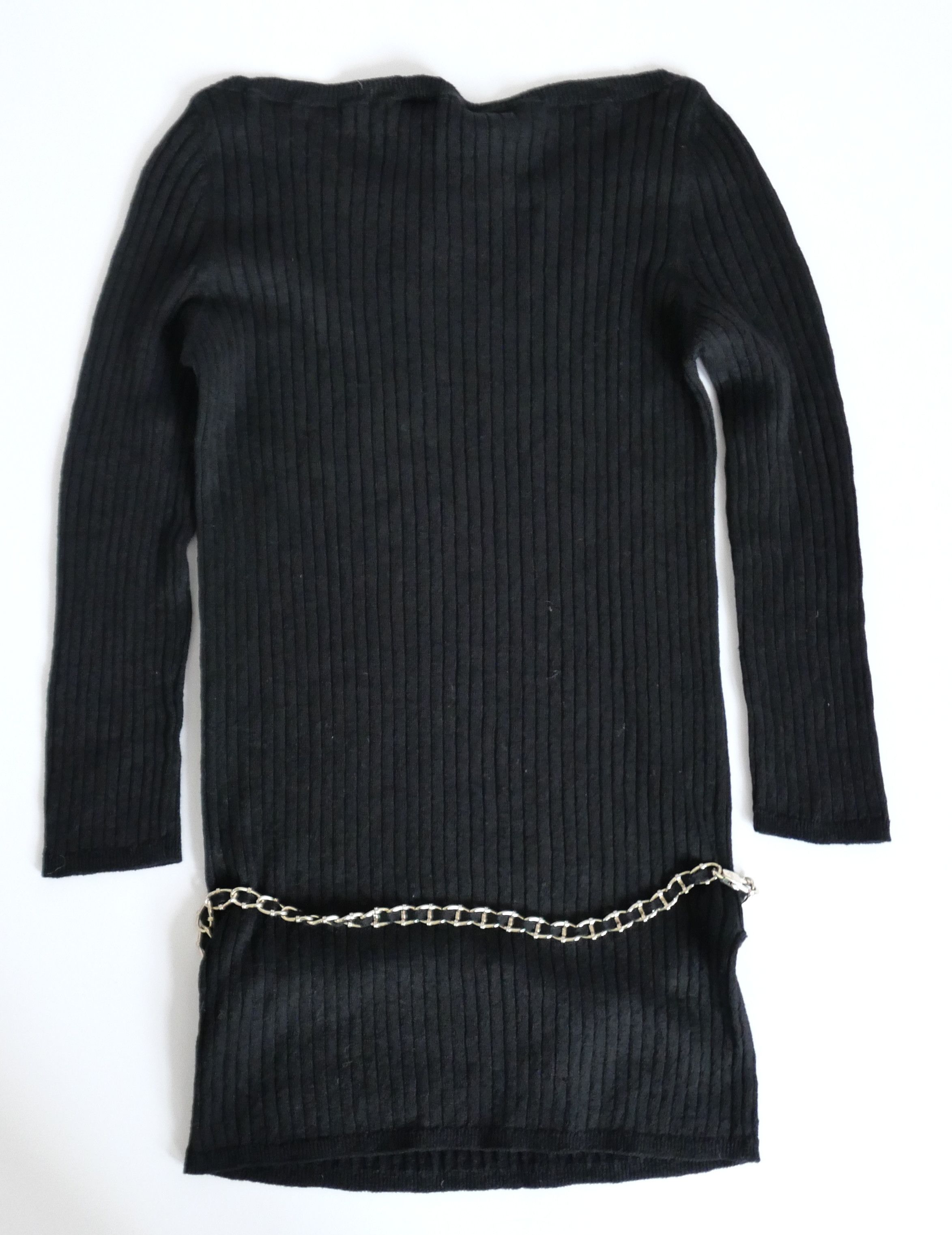 Gucci Gucci Vintage Spring 2006 Chain Belt Skinny Rib Top Size M / US 6-8 / IT 42-44 - 5 Thumbnail