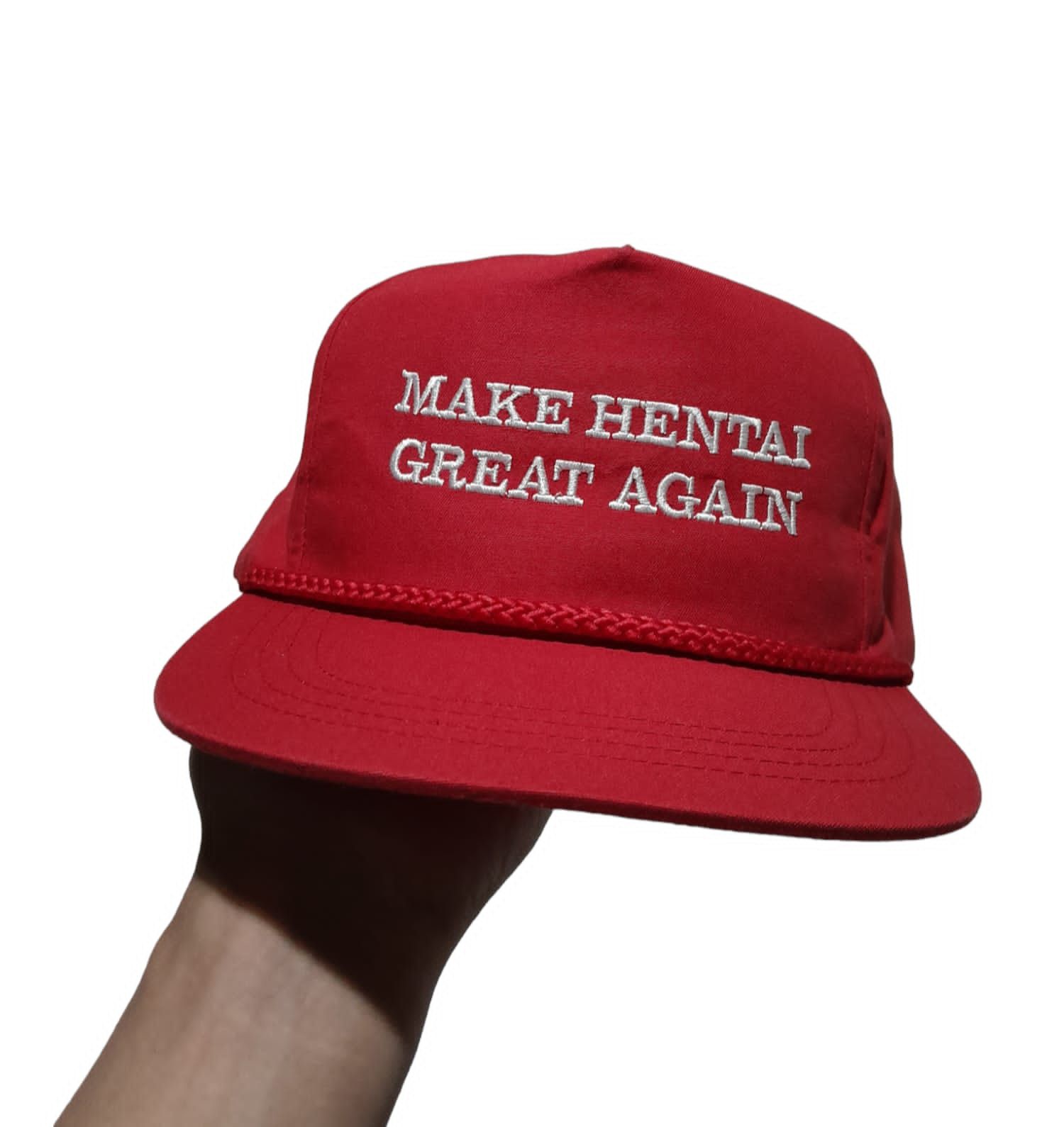 Anime Vintage Make Hentai Great Again Hat Size ONE SIZE - 1 Thumbnail