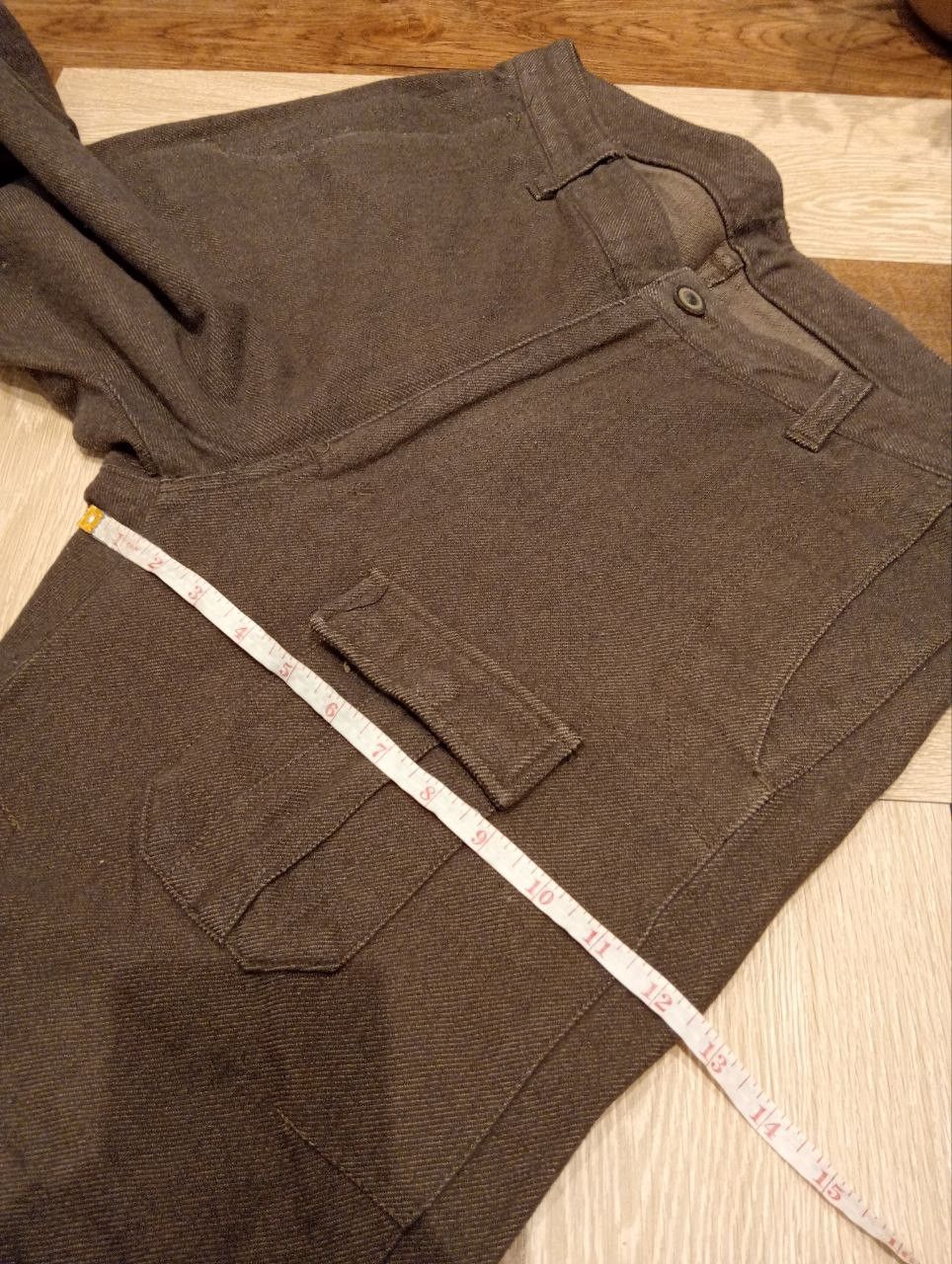 Japanese Brand JAPANESE PROHIBIT COTTON WOOL VINTAGE PANTS - SIZE L Size US 34 / EU 50 - 19 Thumbnail