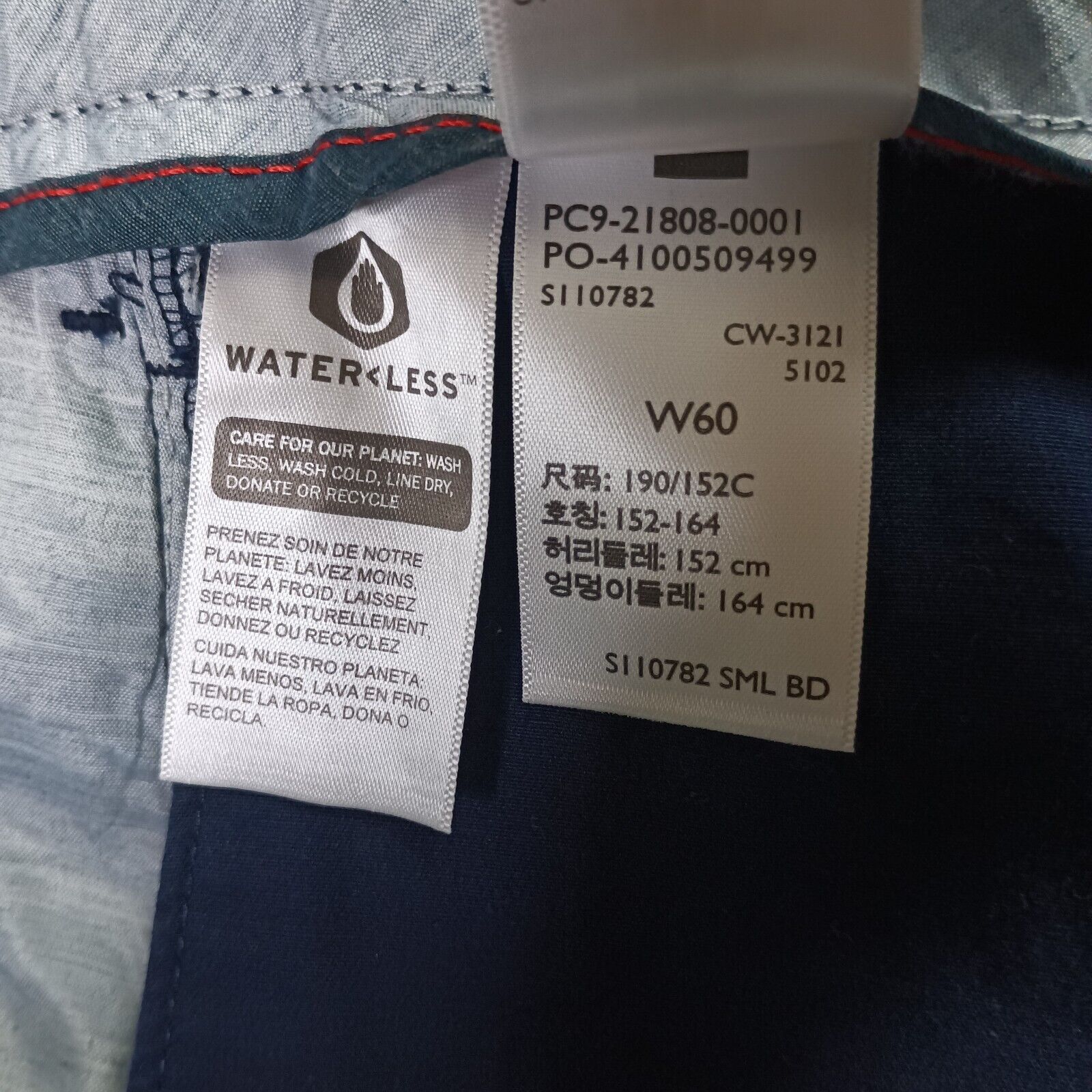 Dockers Dockers Shorts Men's 60 Blue Chino Ultimate Supreme Flex Size US 44 / EU 60 - 5 Thumbnail