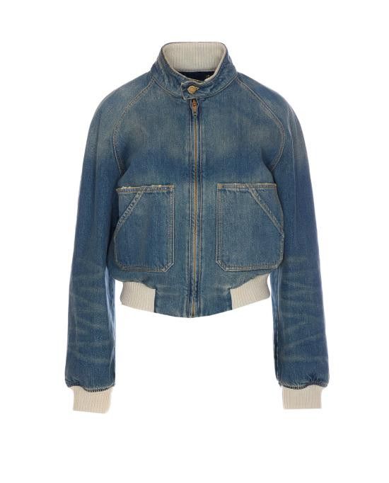 Golden Goose GOLDEN GOOSE Women Jackets GWP01612 P00125850100 Blue Size L / US 10 / IT 46 - 1 Thumbnail
