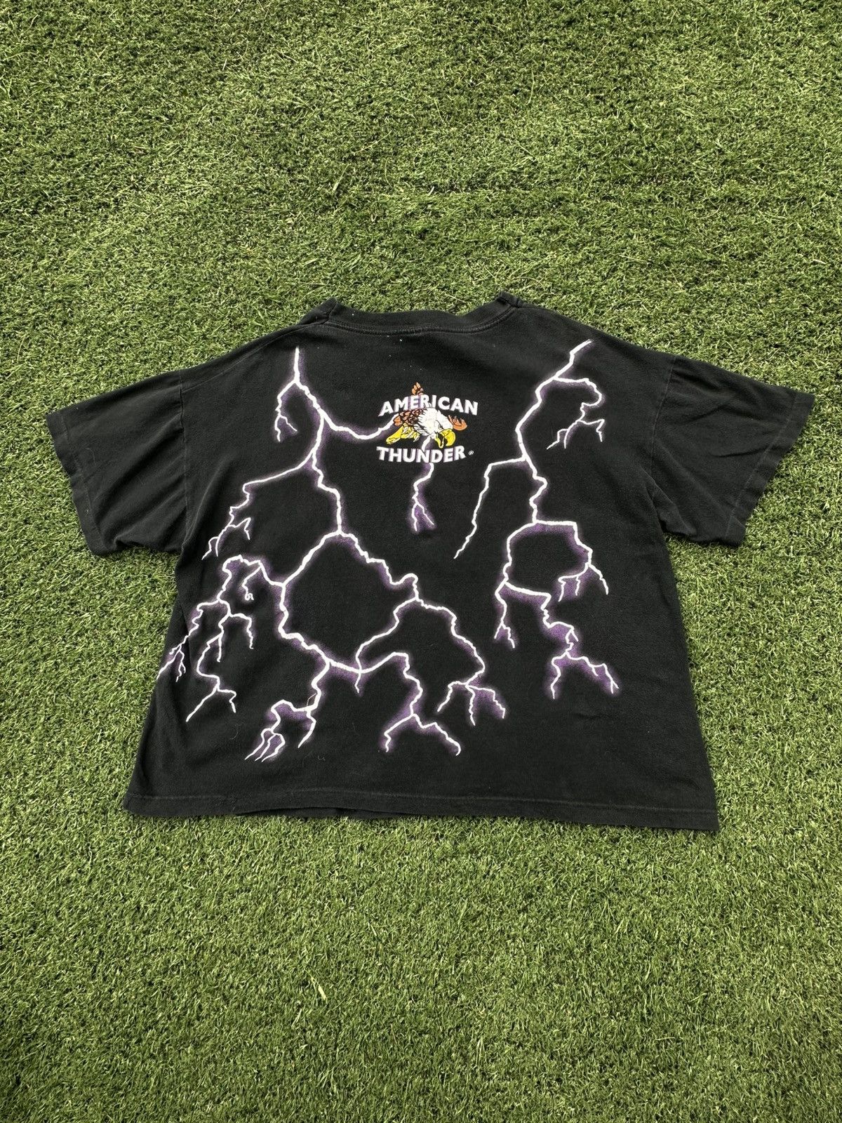 Other Vintage 90s Wizard Tee American Thunder Size US L / EU 52-54 / 3 - 3 Thumbnail