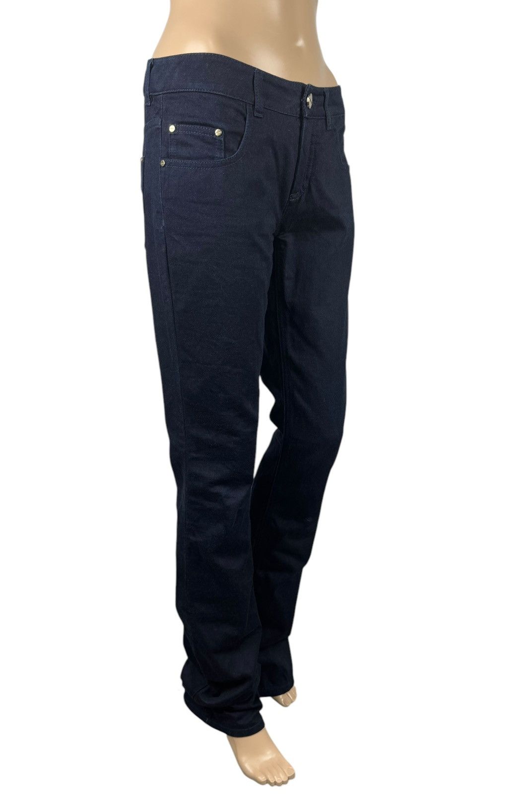 Versace Gianni Versace Couture Dark Blue Jeans Bootcut size 27 Size 27" / US 4 / IT 40 - 4 Thumbnail