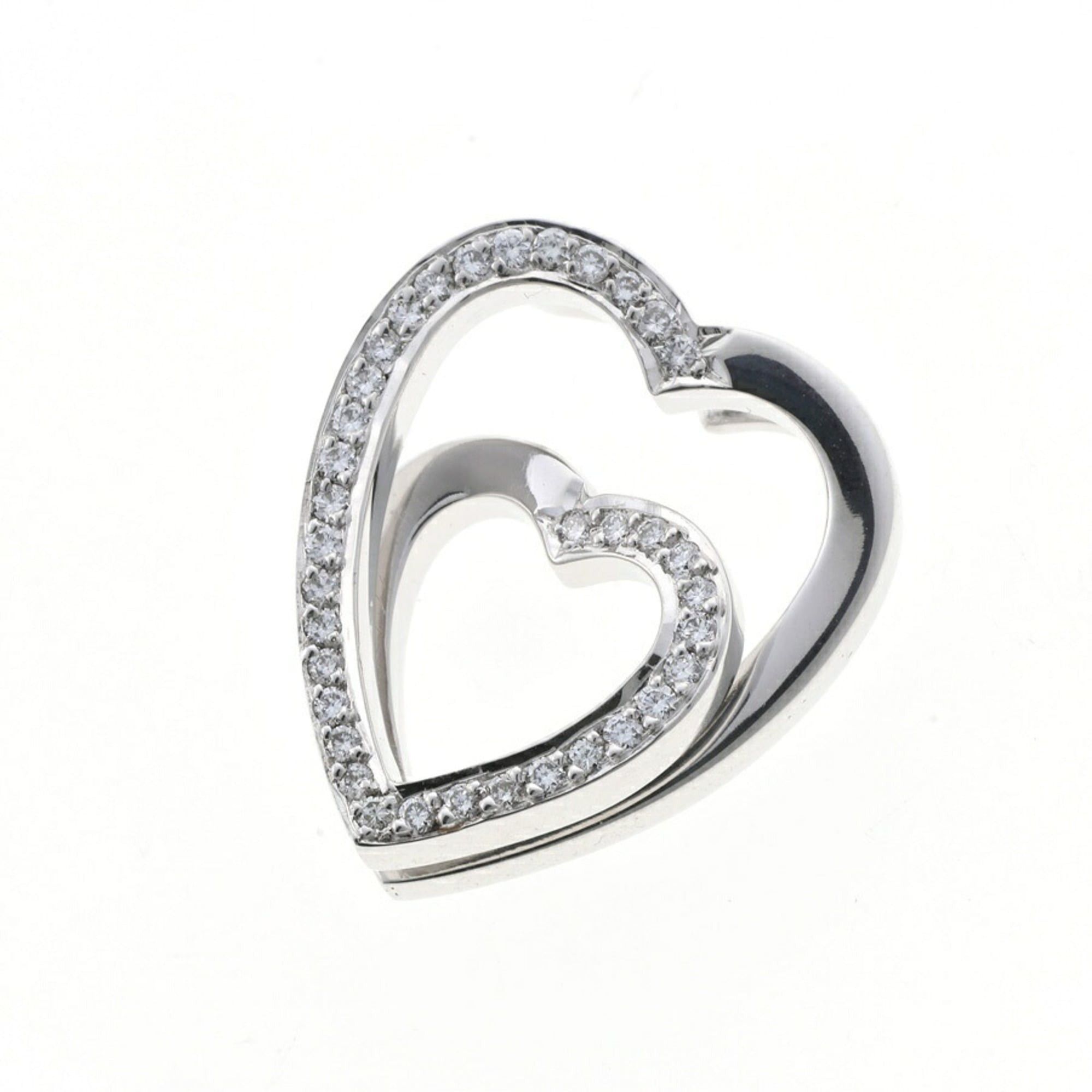 Cartier Cartier Interlaced Heart Pendant 18KWG Diamond 20251121 Size ONE SIZE - 1 Thumbnail