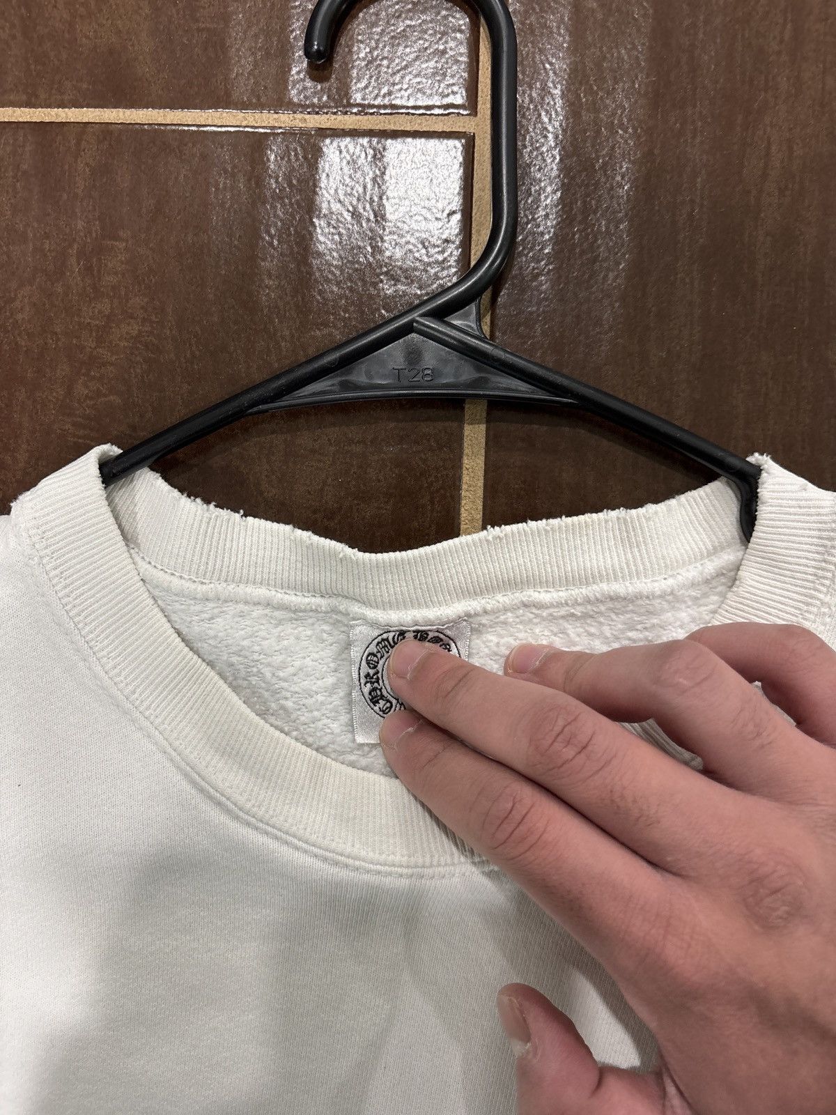 Chrome Hearts VINTAGE Chrome Hearts Horseshoe Crewneck Size Large Size US L / EU 52-54 / 3 - 7 Thumbnail