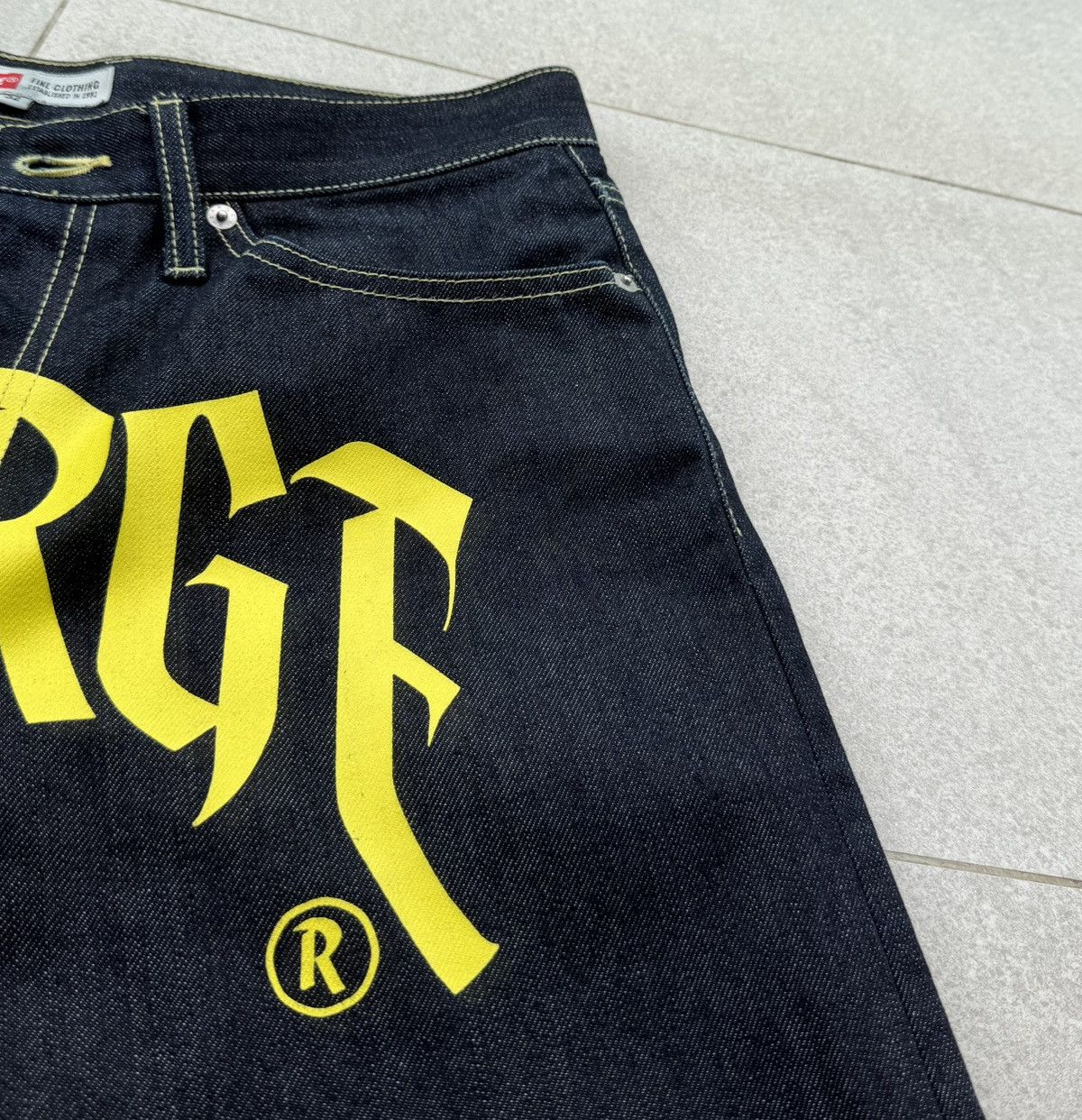 Xlarge XLarge Front Logo Selvedge Denim Pants Size US 32 / EU 48 - 5 Thumbnail