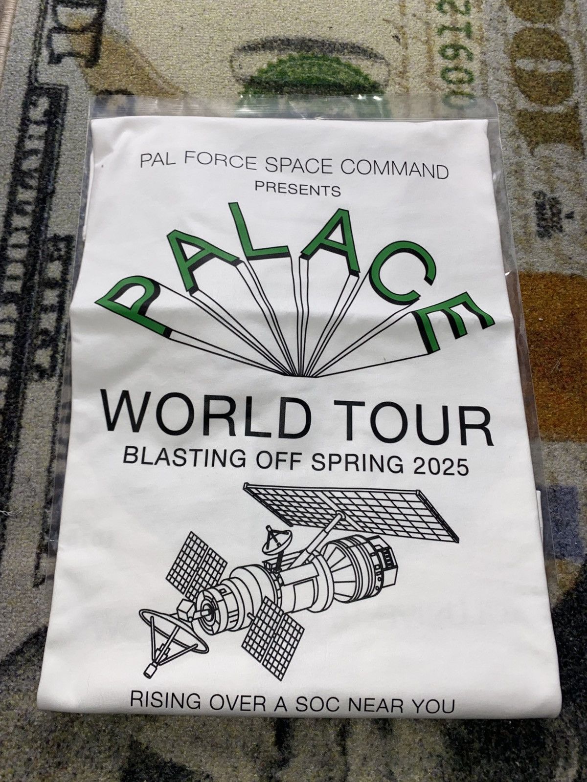 Palace Palace World Tour T-Shirt (SS25) White | Grailed