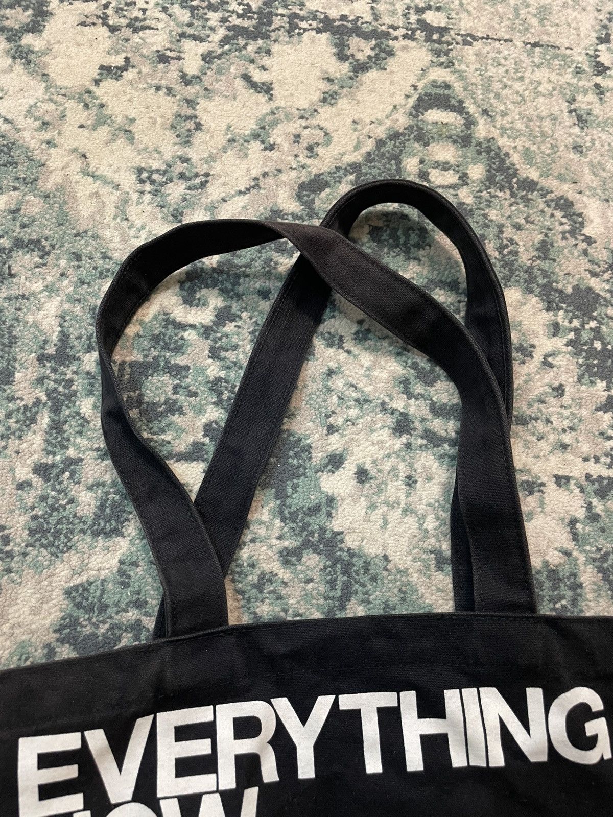 Saint Laurent Paris SS18 Saint Laurent “Everything Now” 100% Cotton Tote Size ONE SIZE - 9 Thumbnail