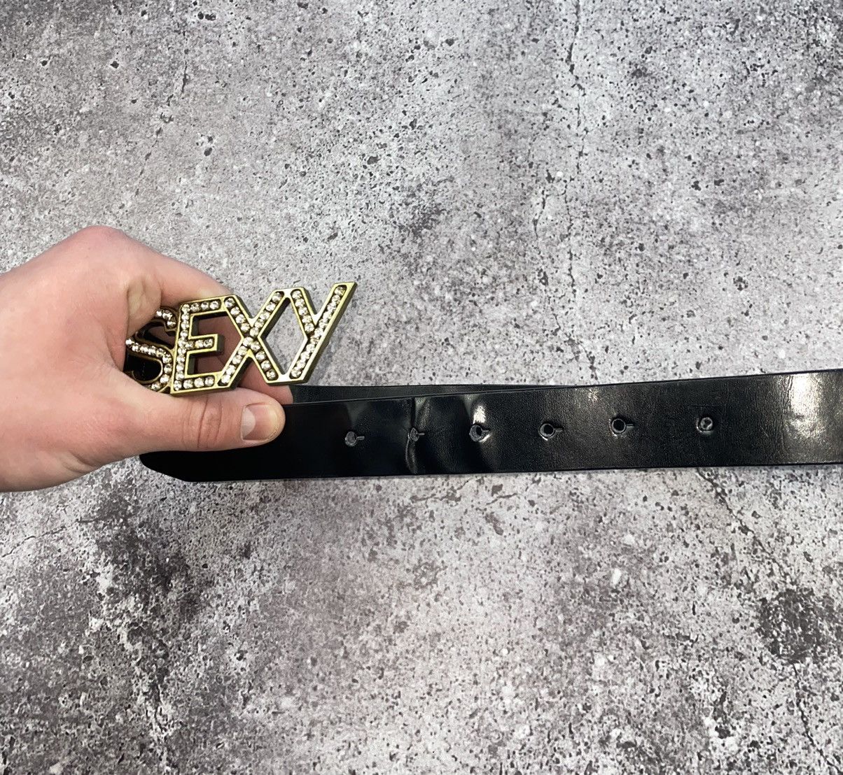 Japanese Brand Vintage Y2K SEXY Belt black Dolce Gabbana style Size ONE SIZE - 3 Thumbnail