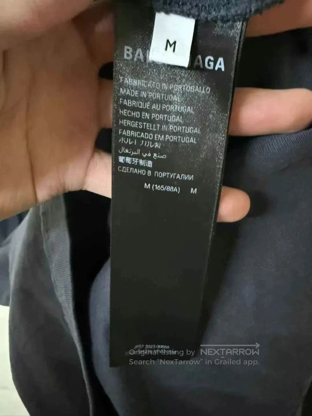 Balenciaga Balenciaga 23FW Bitcoin Totem S/S Tee M. Size US M / EU 48-50 / 2 - 4 Thumbnail