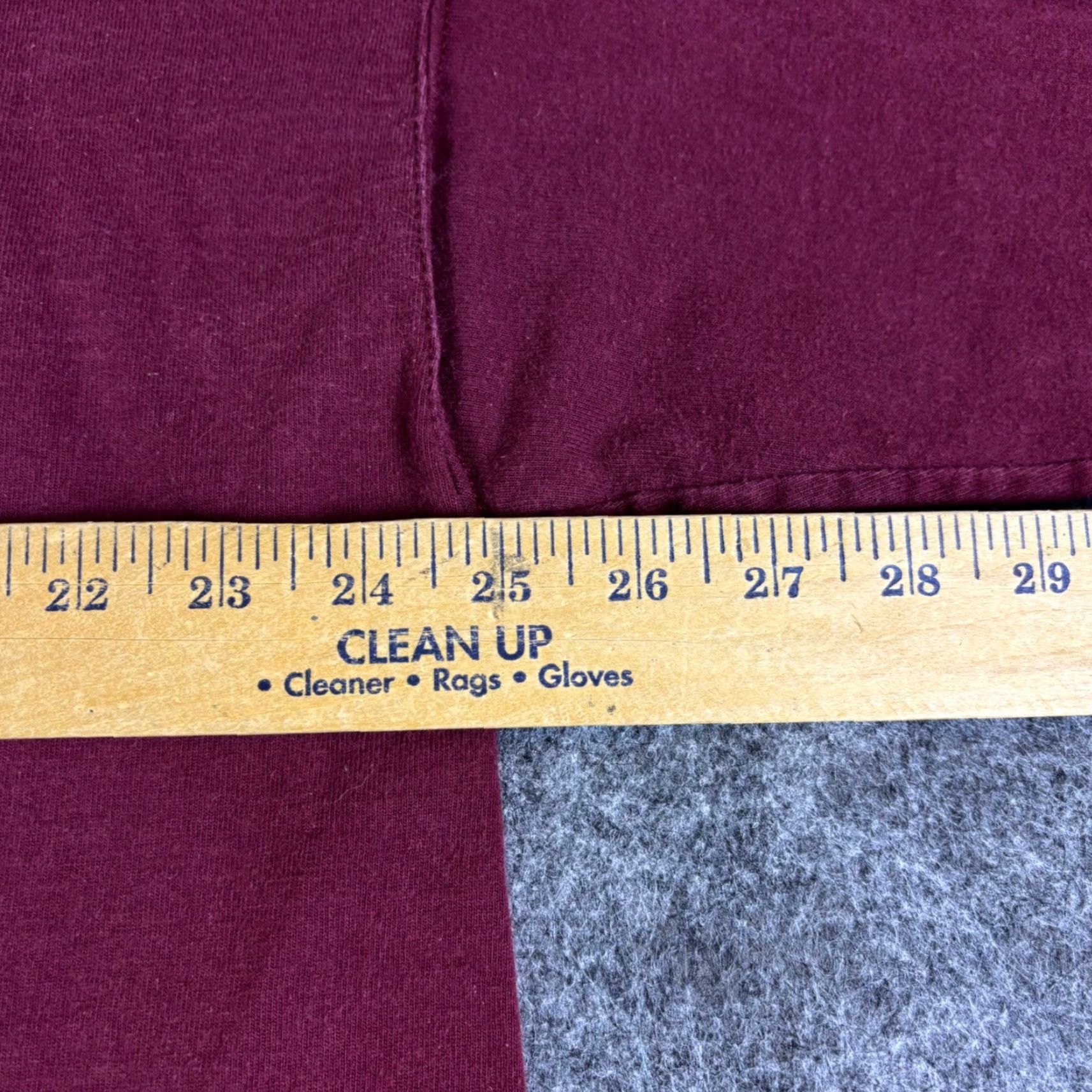 Vintage VINTAGE Virginia Tech Hokies Long Sleeve T Shirt Mens XXL Maroon Pluma Heavyweight Size US XXL / EU 58 / 5 - 3 Thumbnail