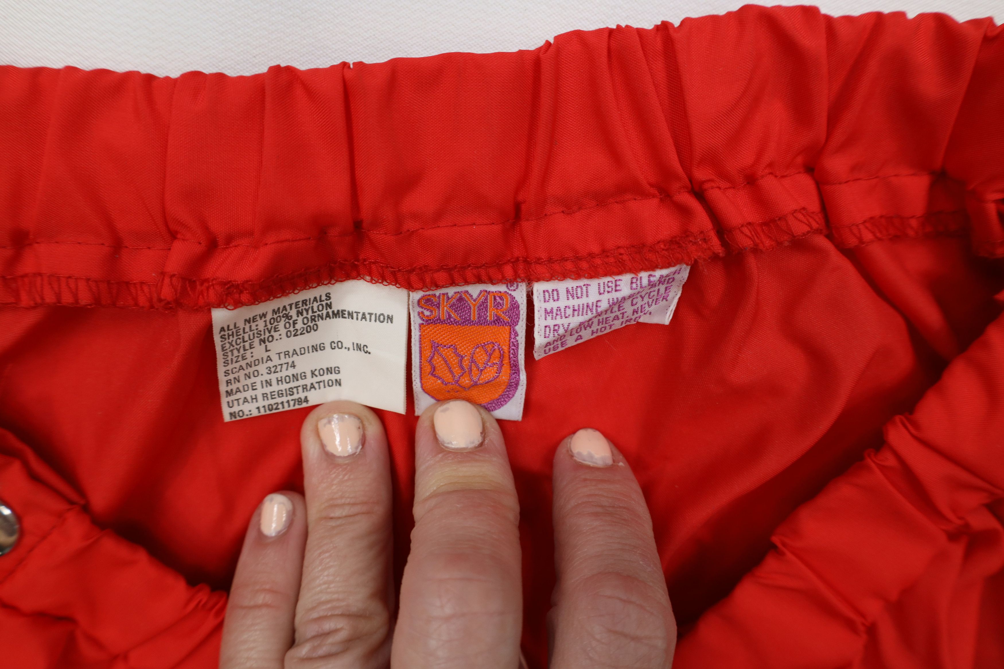 Vintage Vintage 70s Streetwear Wide Leg Windbreaker Rain Pants Size US 36 / EU 52 - 12 Thumbnail