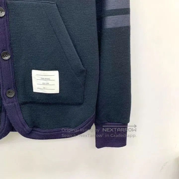 Thom Browne THOM BROWNE Colorblock Four Bar Wool Hooded Jacket. Size US S / EU 44-46 / 1 - 4 Thumbnail