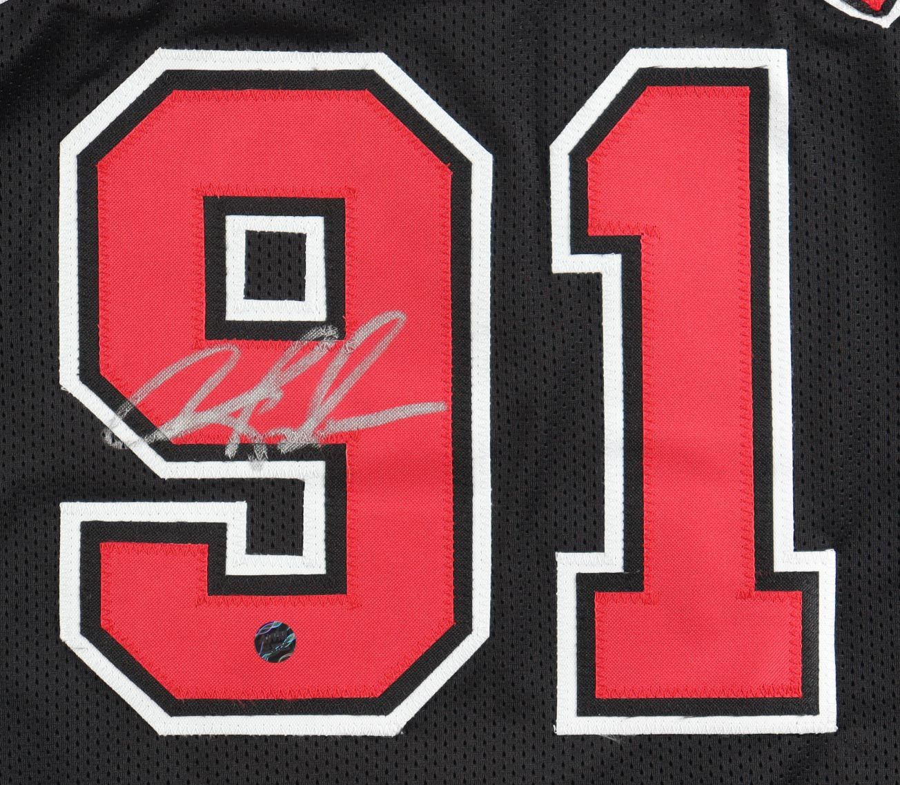 Other Hand-Signed Dennis Rodman Jersey Size US XL / EU 56 / 4 - 2 Thumbnail