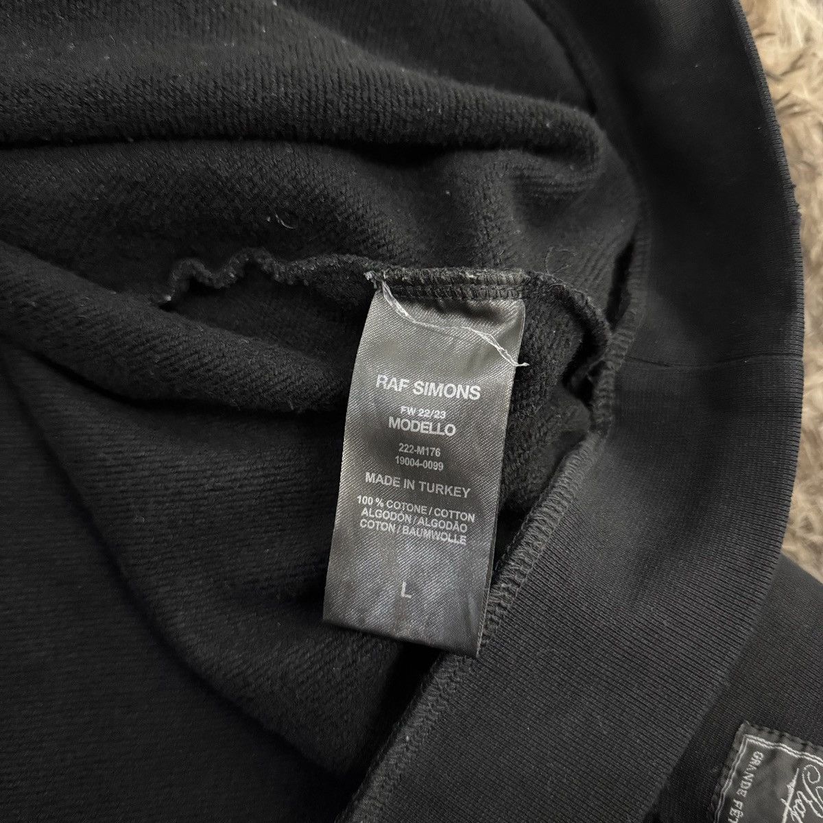 Raf Simons raf simons 22aw Figure Phantom hoodie-DMC99 Size US L / EU 52-54 / 3 - 3 Thumbnail