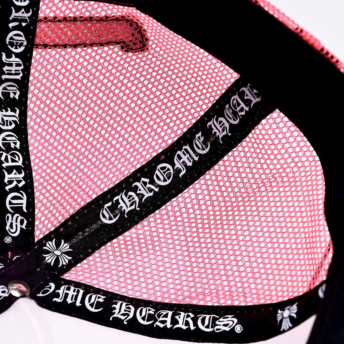 Chrome Hearts CHROME HEARTS HAT TRUCKER KING TACO PINK Size ONE SIZE - 6 Thumbnail