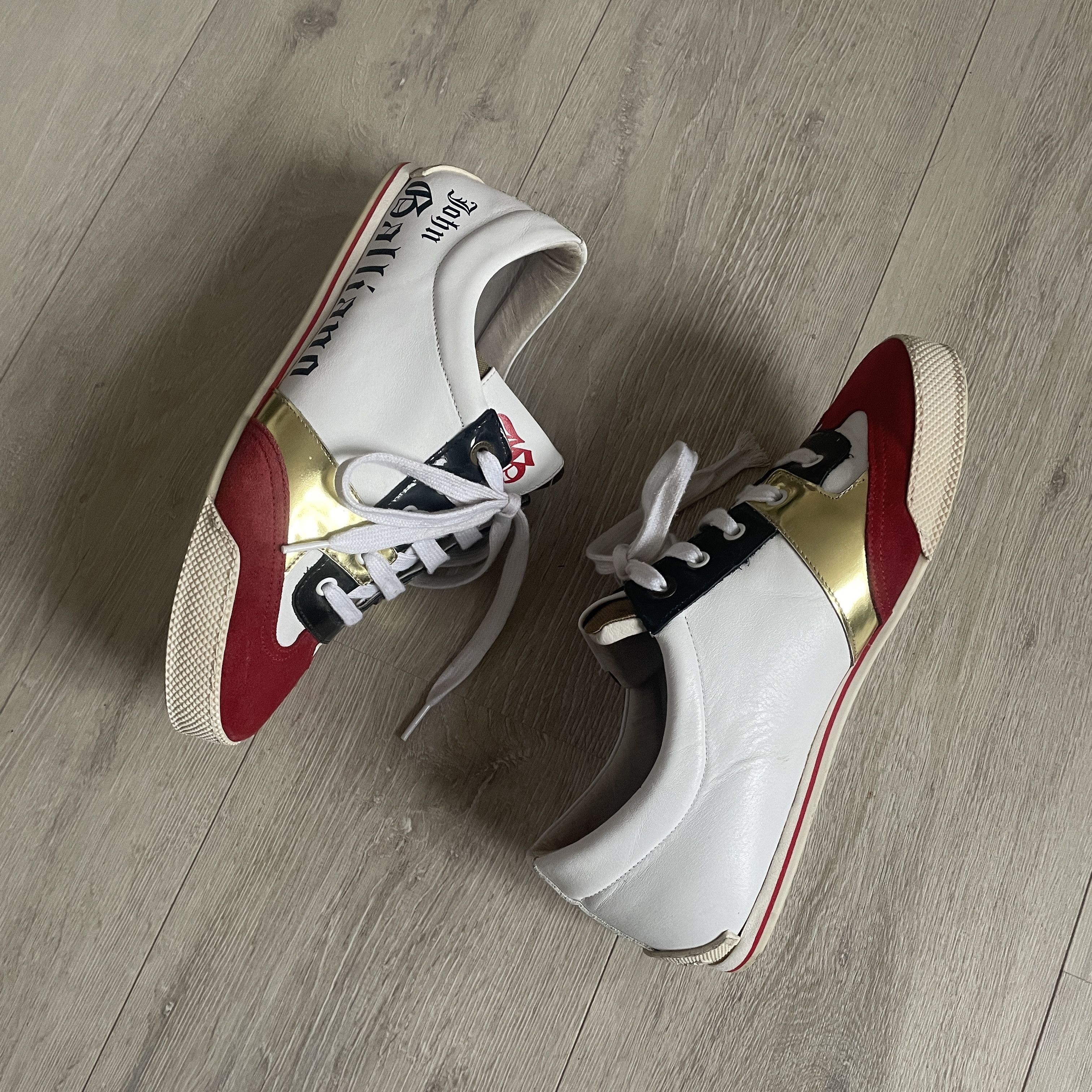 John Galliano John Galliano mainline leather sneakers Size US 10 / EU 43 - 3 Thumbnail