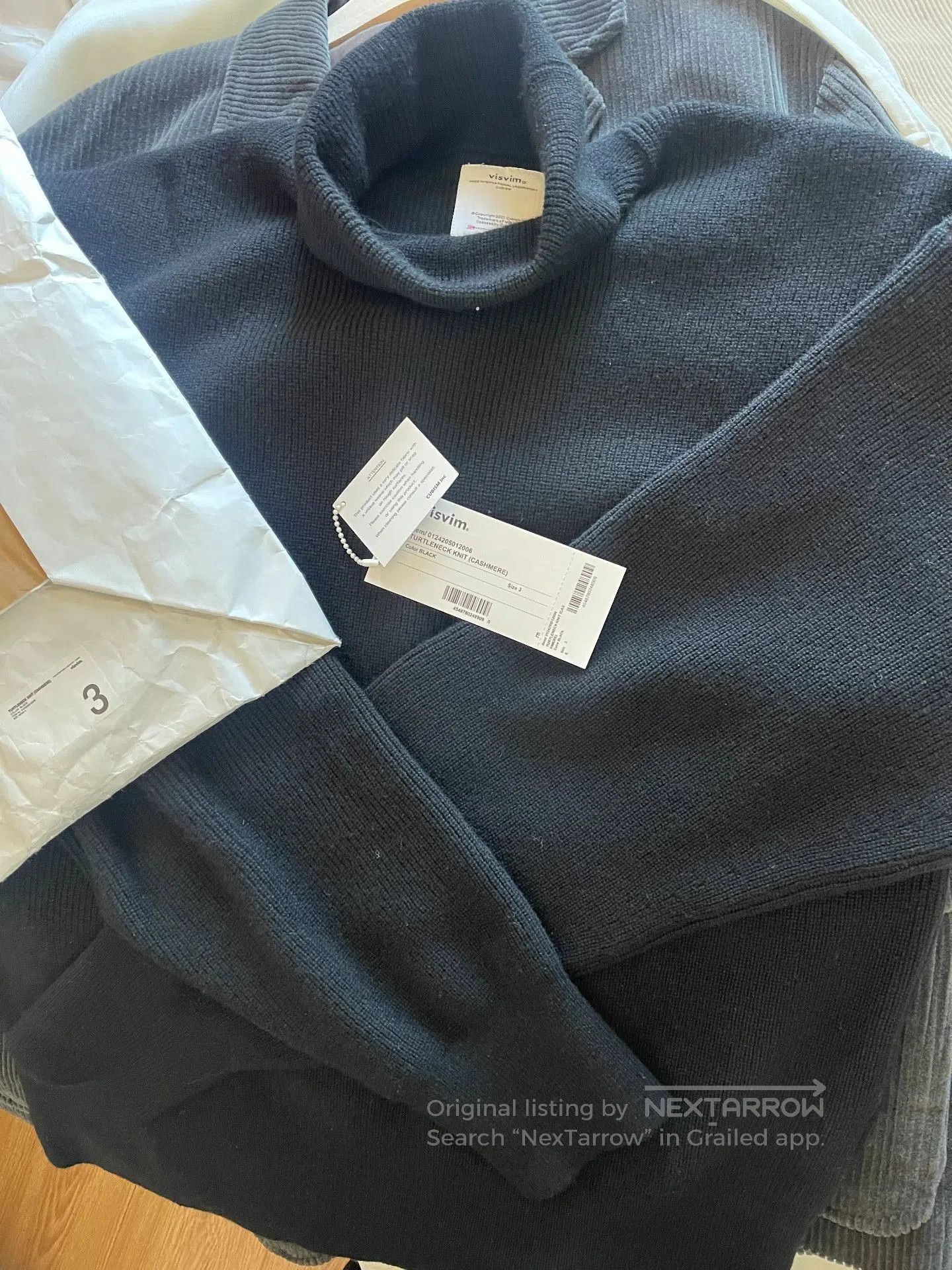 Visvim Visvim Cashmere Turtleneck Knit. Size US L / EU 52-54 / 3 - 1 Thumbnail
