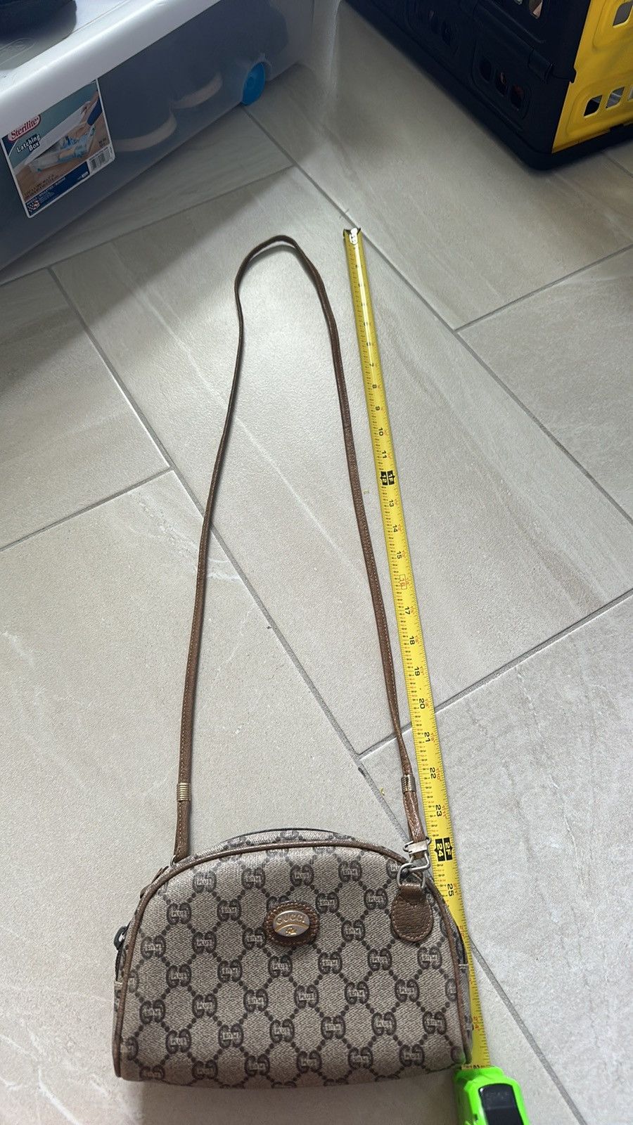 Paolo Gucci Vintage Gucci Plus crossbody Size ONE SIZE - 8 Thumbnail