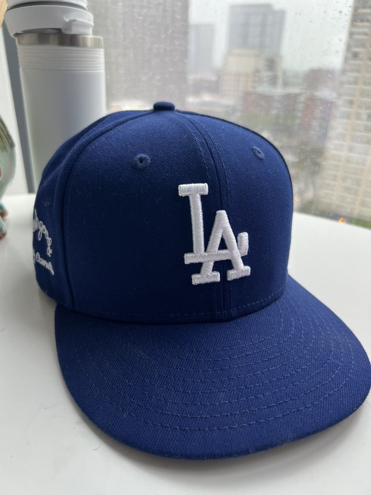 Joe Freshgoods Joe Fresh Goods Blue Dodgers Fitted Cap 7 3/8 Size ONE SIZE - 1 Thumbnail