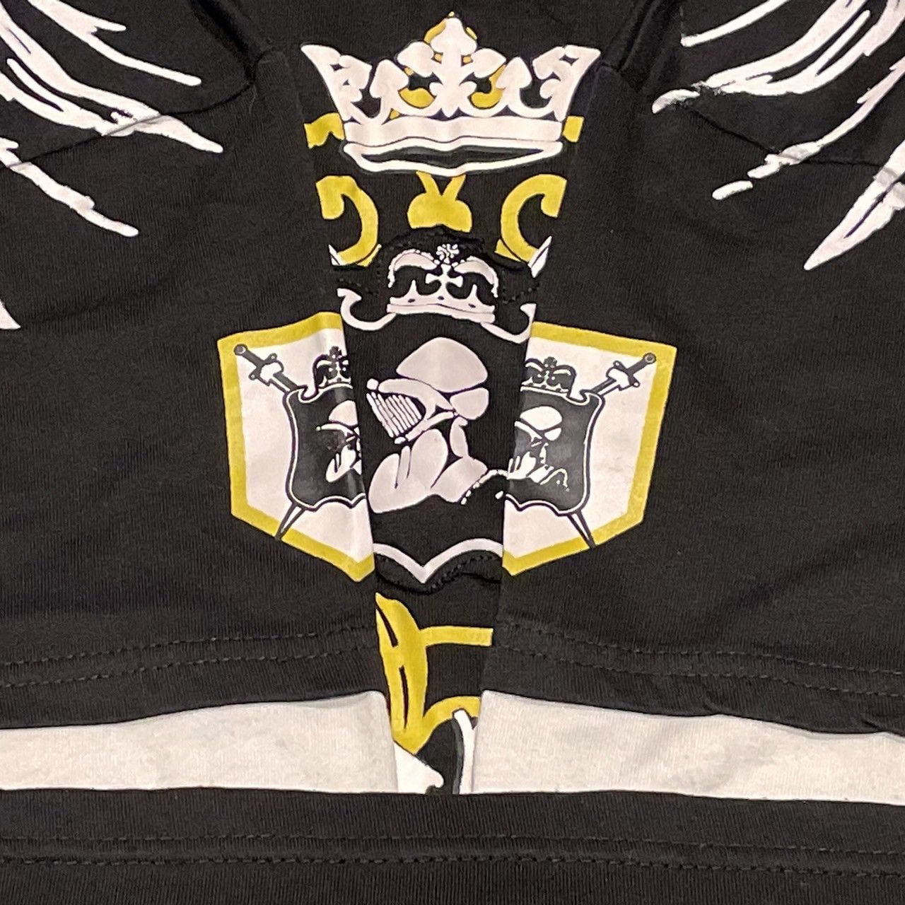 Affliction × Ed Hardy × Tapout Rare Wings Cross Longsleeve Y2K Affliction Style Size US M / EU 48-50 / 2 - 5 Thumbnail