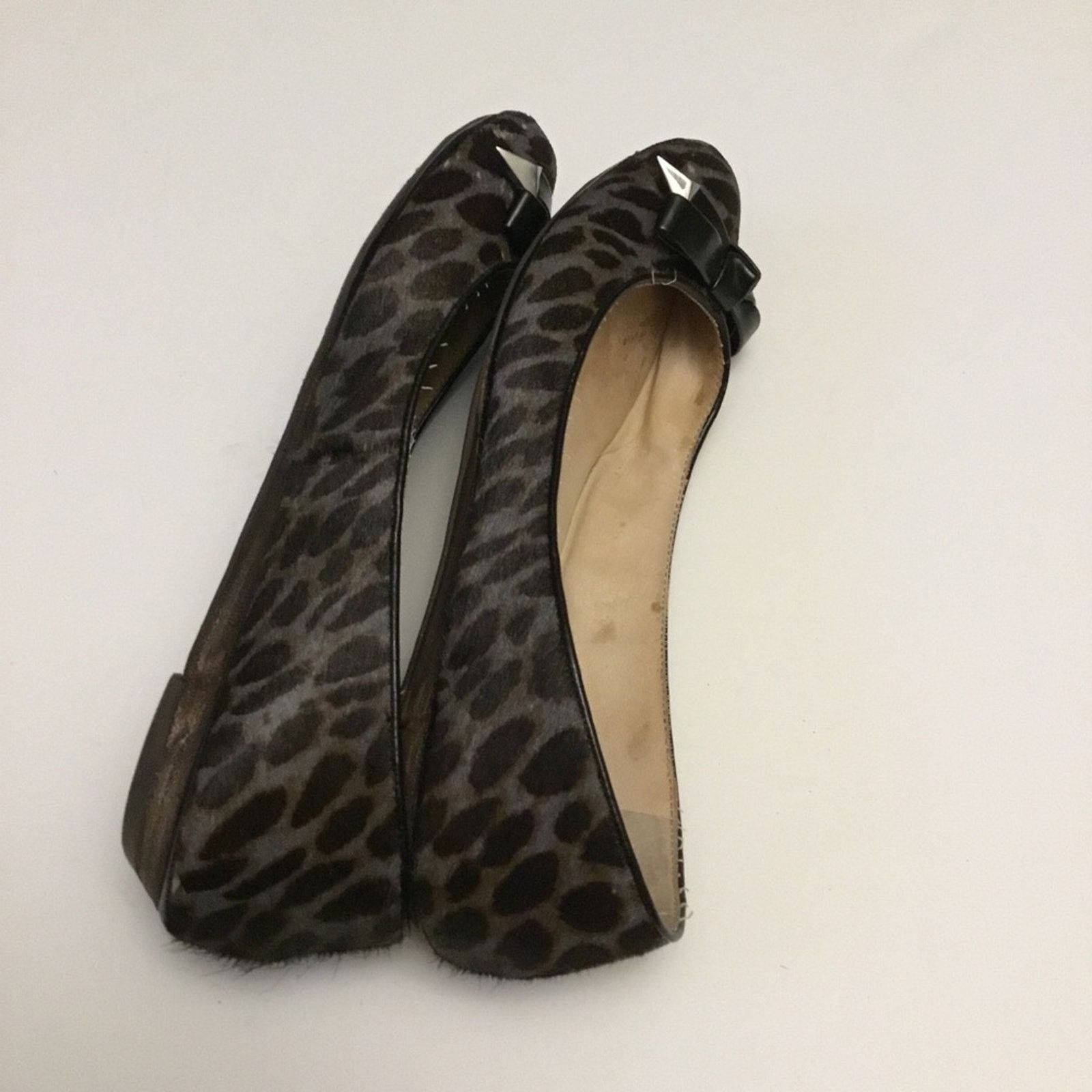 Other Louise et Cie Light Gray Zebra Pattern Flats Size US 7 / IT 37 - 5 Thumbnail