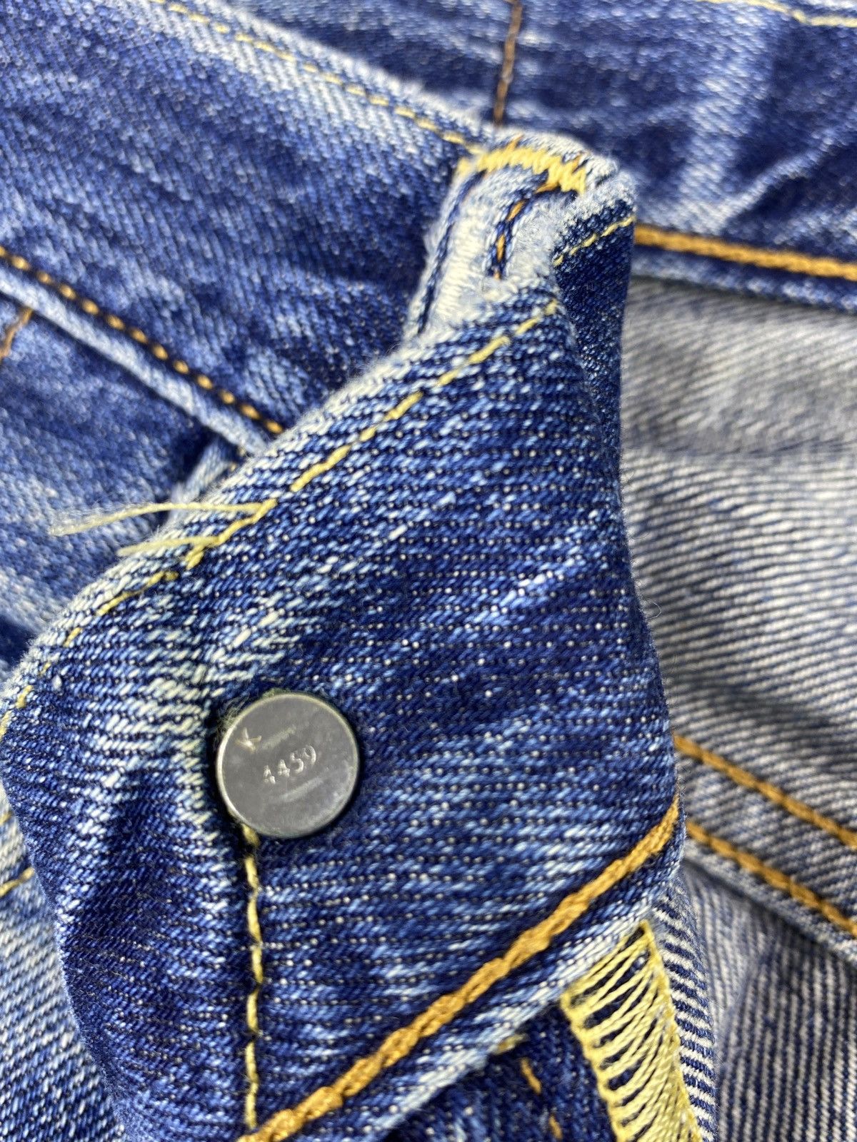 Jean × Levi's × Vintage Vintage Levis 502 Distressed Blue Wash Jeans-J967 Size US 34 / EU 50 - 6 Thumbnail