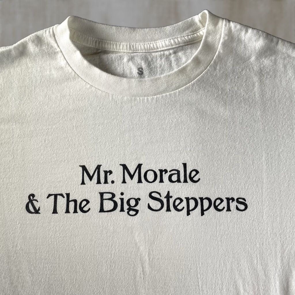 Vintage Kendrick Lamar Shirt Mens Small Hip Hop Graphic Print Crew Neck T-Shirt White Regular Cotton K Dot Morale & The Big Steppers Tour Album Mens Size US S / EU 44-46 / 1 - 1 Thumbnail