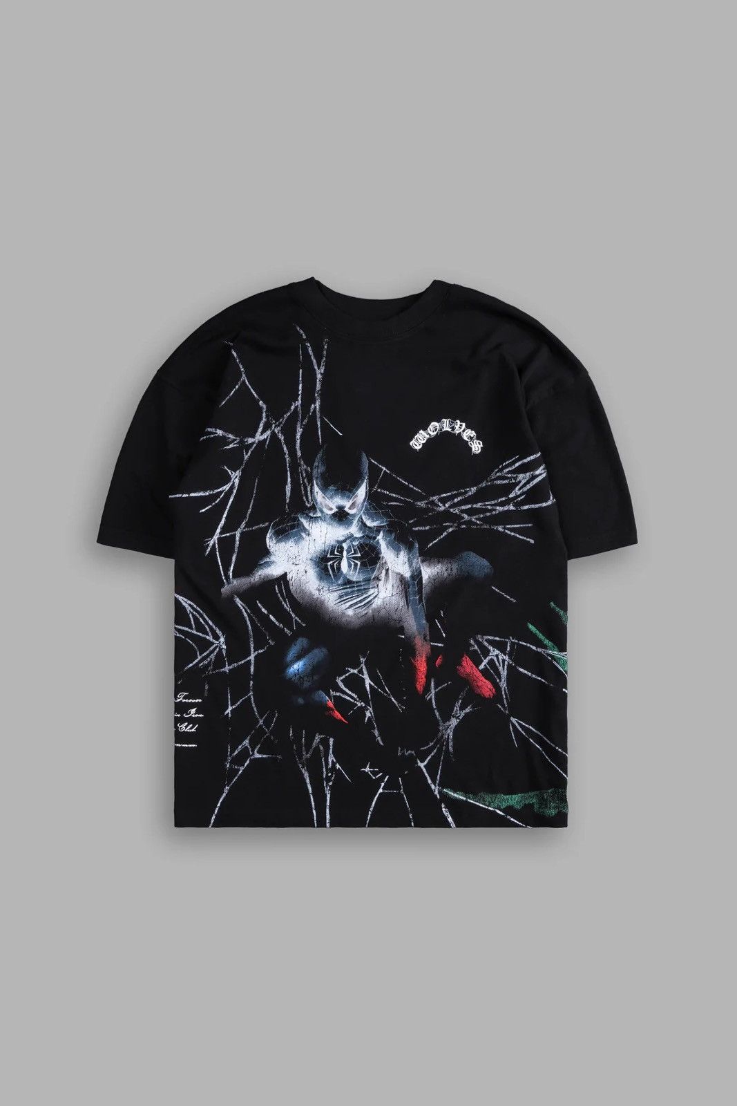 トップス darc sport SPIDER MAN OVERSIZED TEE NEW Mens Darc Sport Spider Man Mister Negative Oversized Tee