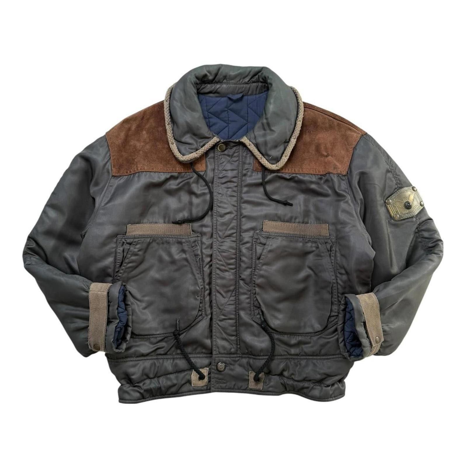 Armani × Emporio Armani × Giorgio Armani 90s Armani Rope Bomber