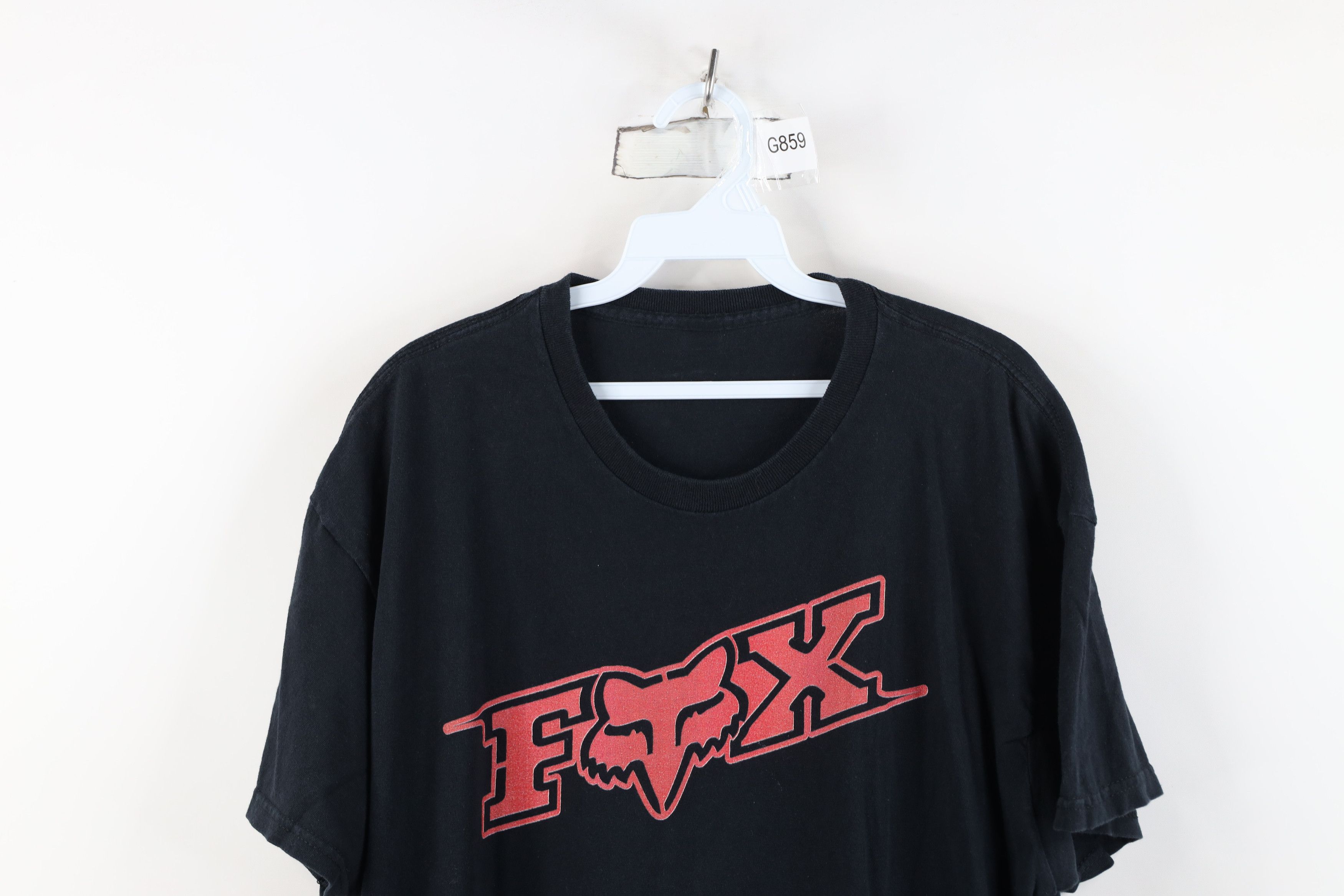 Fox Racing Vintage 90s Y2K Fox Racing Spell Out Short Sleeve T-Shirt Size US XL / EU 56 / 4 - 2 Thumbnail