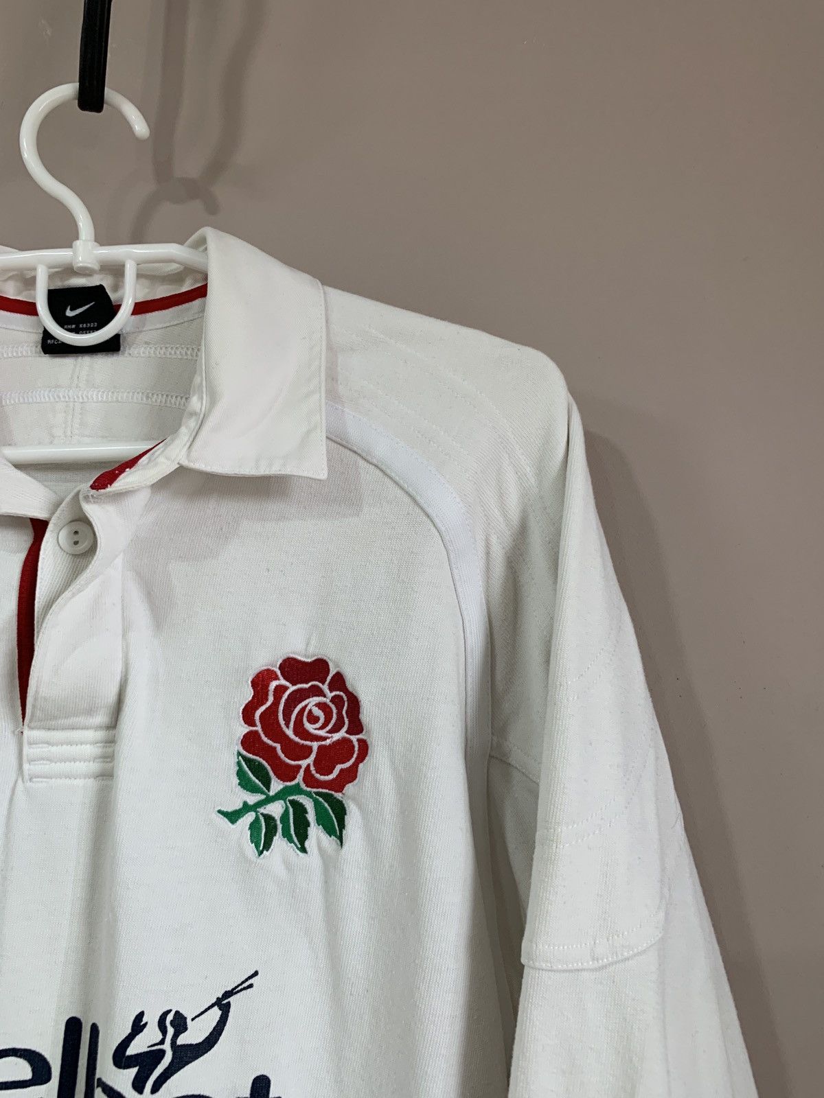 Nike × Vintage England 2001 Rugby Union Shirt Nike Vintage Jersey Retro M Size US M / EU 48-50 / 2 - 3 Thumbnail