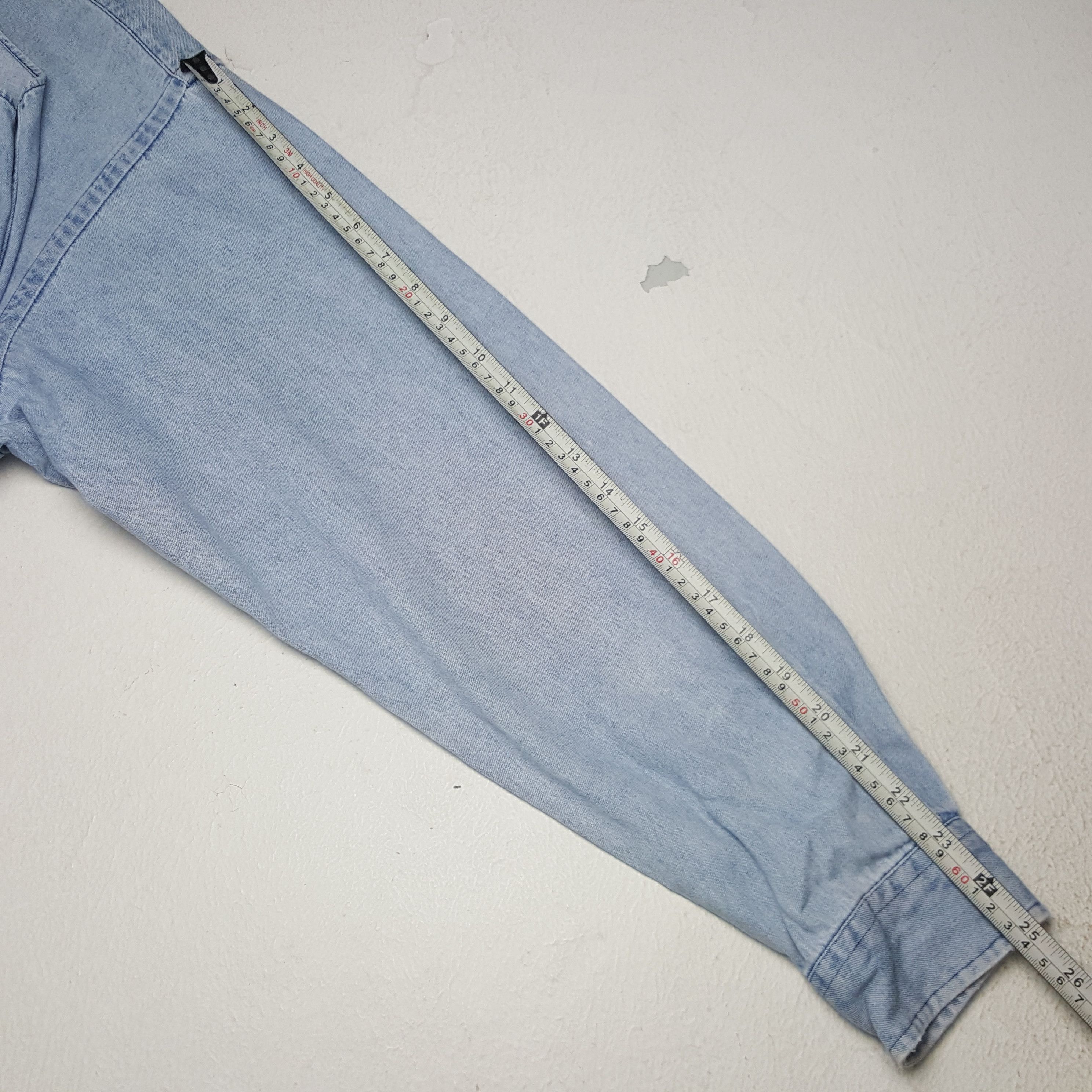 Polo Ralph Lauren × Ralph Lauren × Vintage Vintage Ralph Lauren Denim Button Up Shirt Size US L / EU 52-54 / 3 - 6 Thumbnail