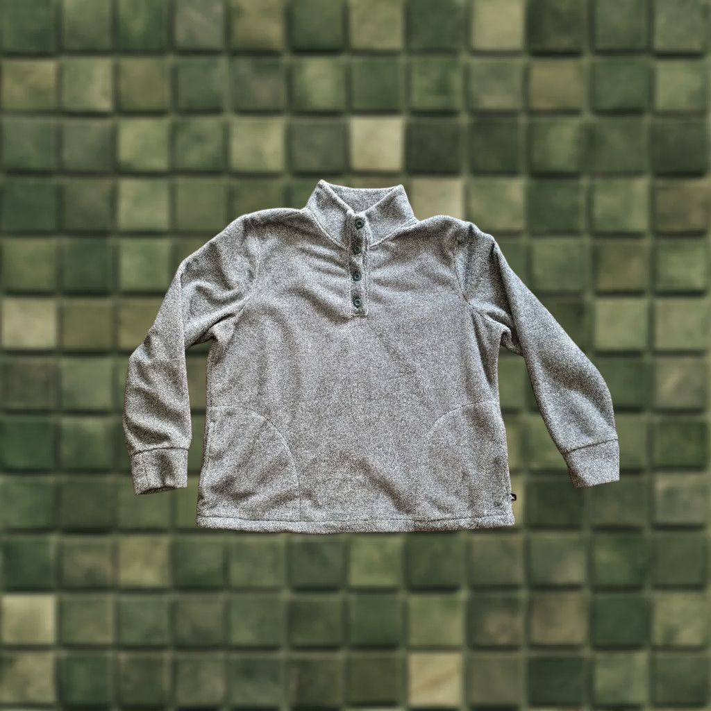 Eddie Bauer Eddie Bauer Pullover Womens XL Green Fleece Size Button Pockets Cozycore Size XL / US 12-14 / IT 48-50 - 1 Thumbnail