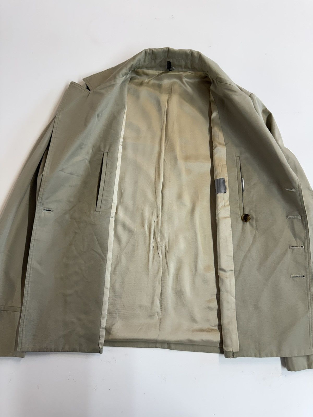 Dior Dior Homme by Hedi Slimane SS07 Double-Breasted Trench Coat Size US L / EU 52-54 / 3 - 21 Thumbnail