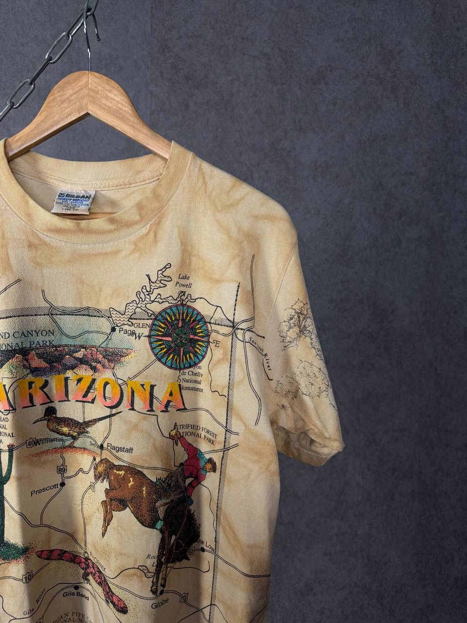Vintage Arizona USA 1994 vintage art tee Size US L / EU 52-54 / 3 - 2 Thumbnail