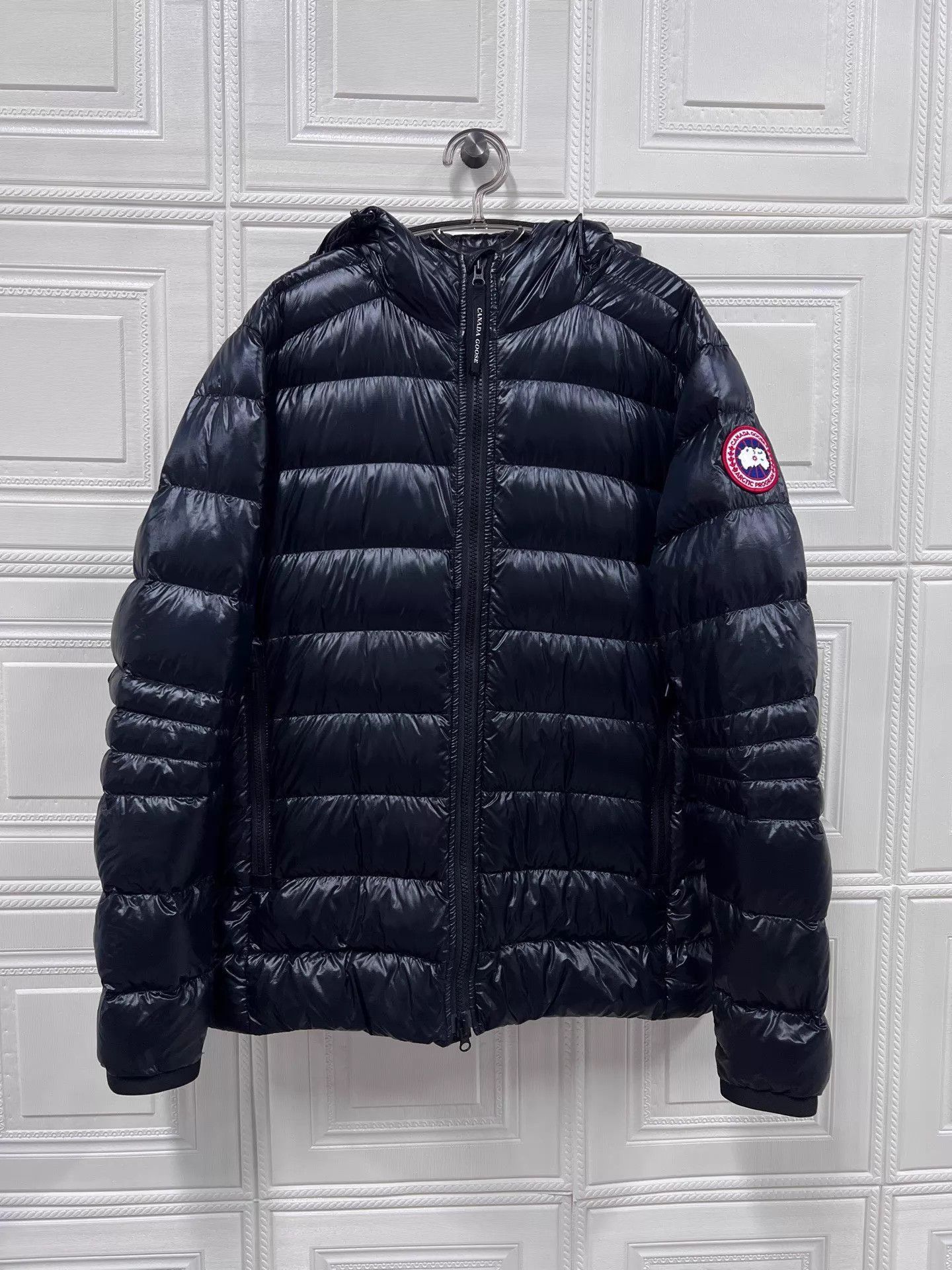 Canada Goose Black Quilted Hooded Puffer Jacket XL Size US XL / EU 56 / 4 - 1 Thumbnail