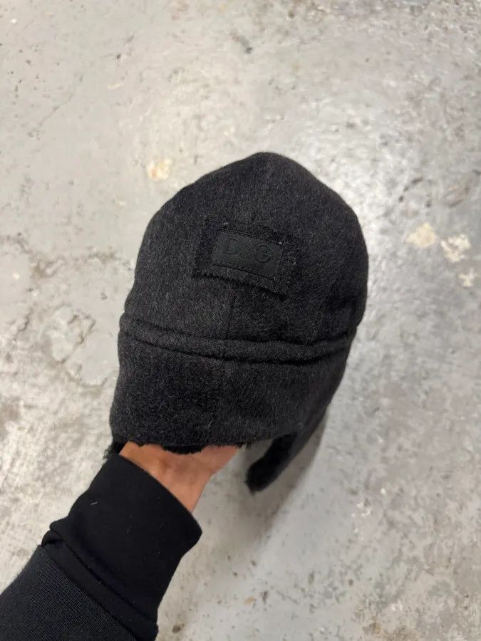 Dolce & Gabbana Dolce & Gabbana Dark Grey Chapka Hat Size ONE SIZE - 9 Thumbnail
