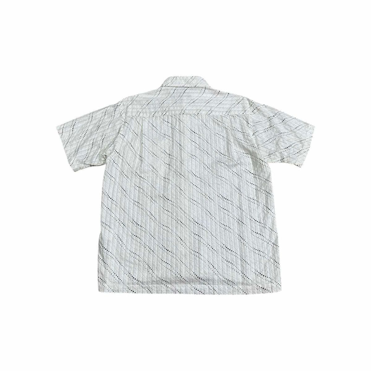 Japanese Brand × Kansai Yamamoto × Yohji Yamamoto 🔥Vintage Kansai Yamamoto Homme Dot Striped Pleated Shirt Size US M / EU 48-50 / 2 - 9 Thumbnail