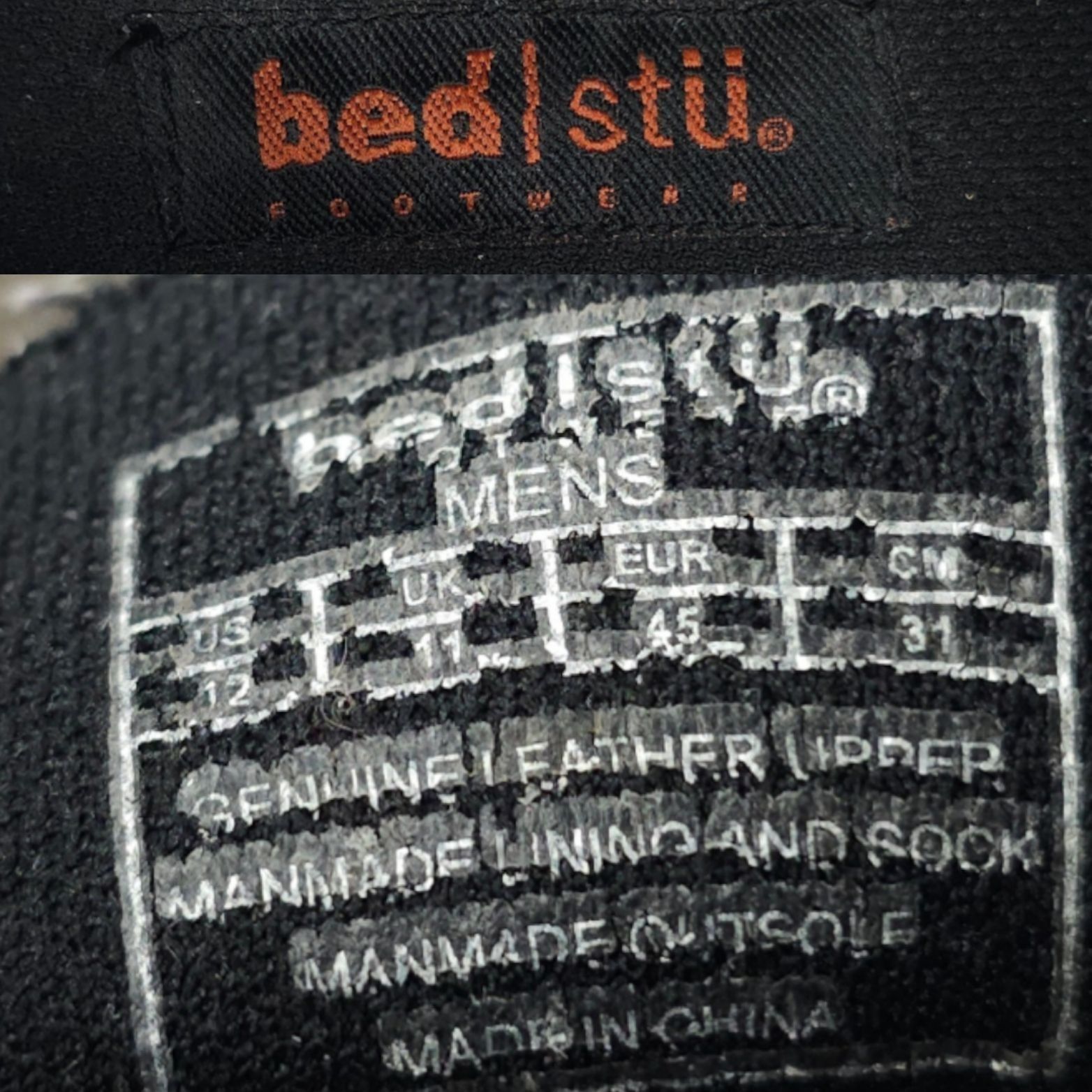 Bed Stu Bed Stu Distressed Leather Stitched Driving Mocs Mens 12 Size US 12 / EU 45 - 8 Thumbnail