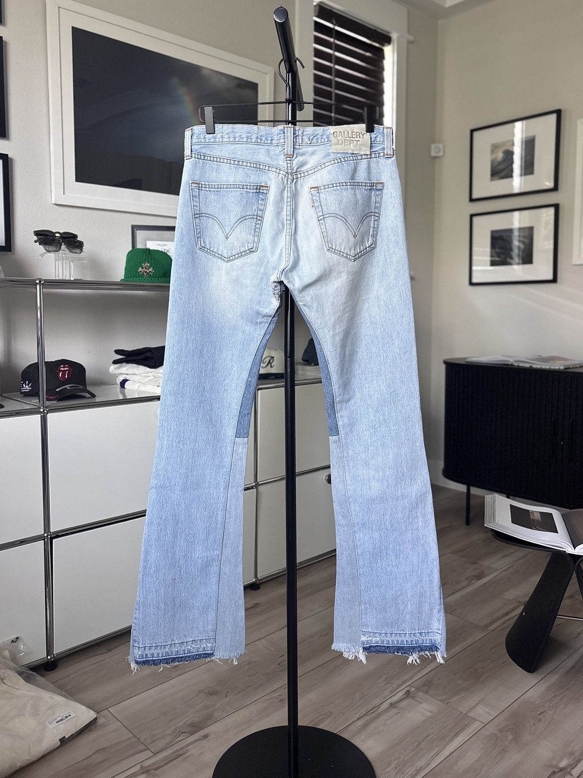 Gallery Dept. GALLERY DEPT | ICONIC 90210 FLARE DENIM JEANS Size US 29 - 3 Thumbnail