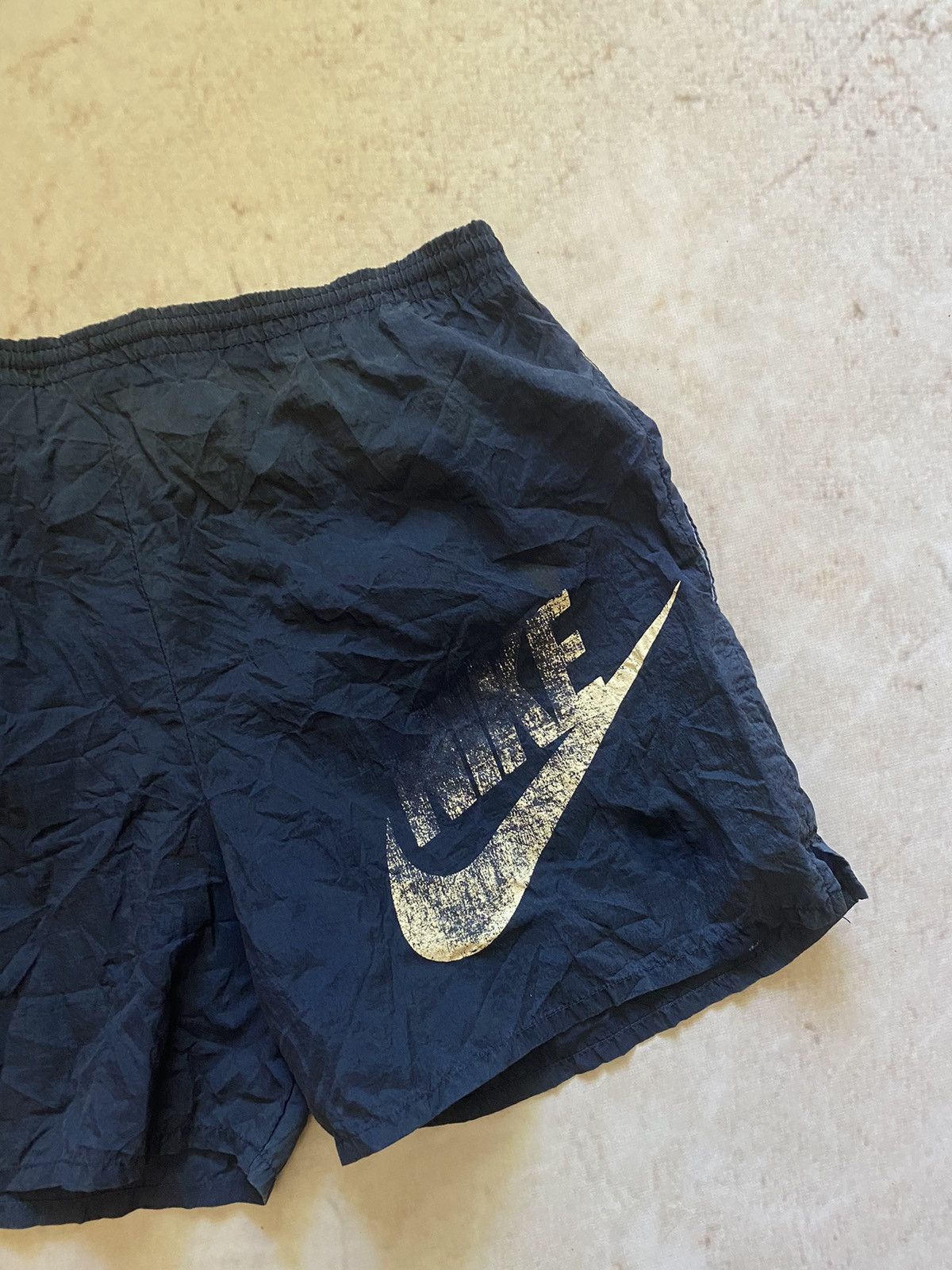 Nike × Vintage Vintage Nike Nylon Shorts Y2k Hype Rare Archive 90s Track Size US 28 / EU 44 - 3 Thumbnail