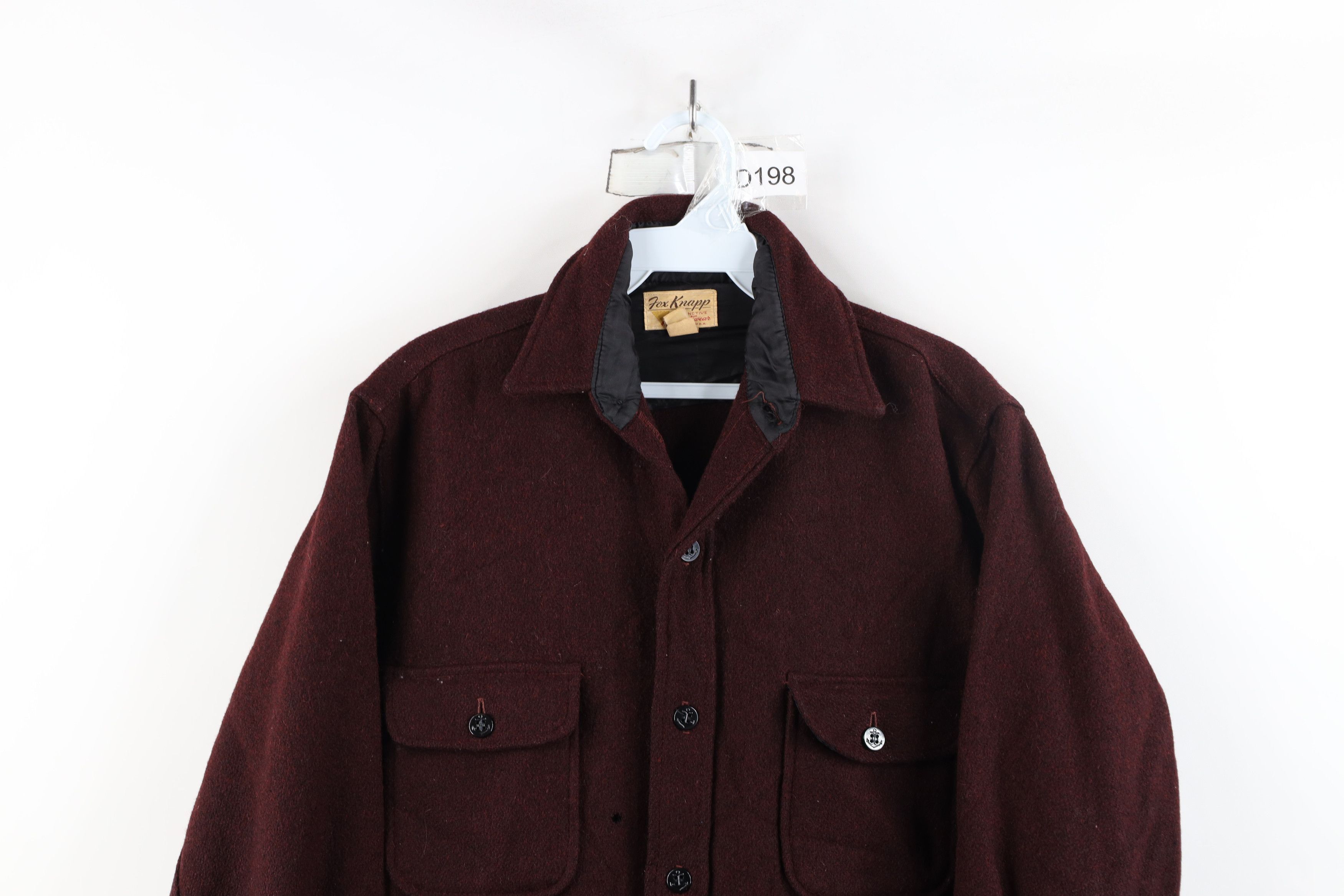 Vintage Vintage 50s 60s Streetwear Wool CPO Shirt Jacket Jac USA Size US L / EU 52-54 / 3 - 2 Thumbnail